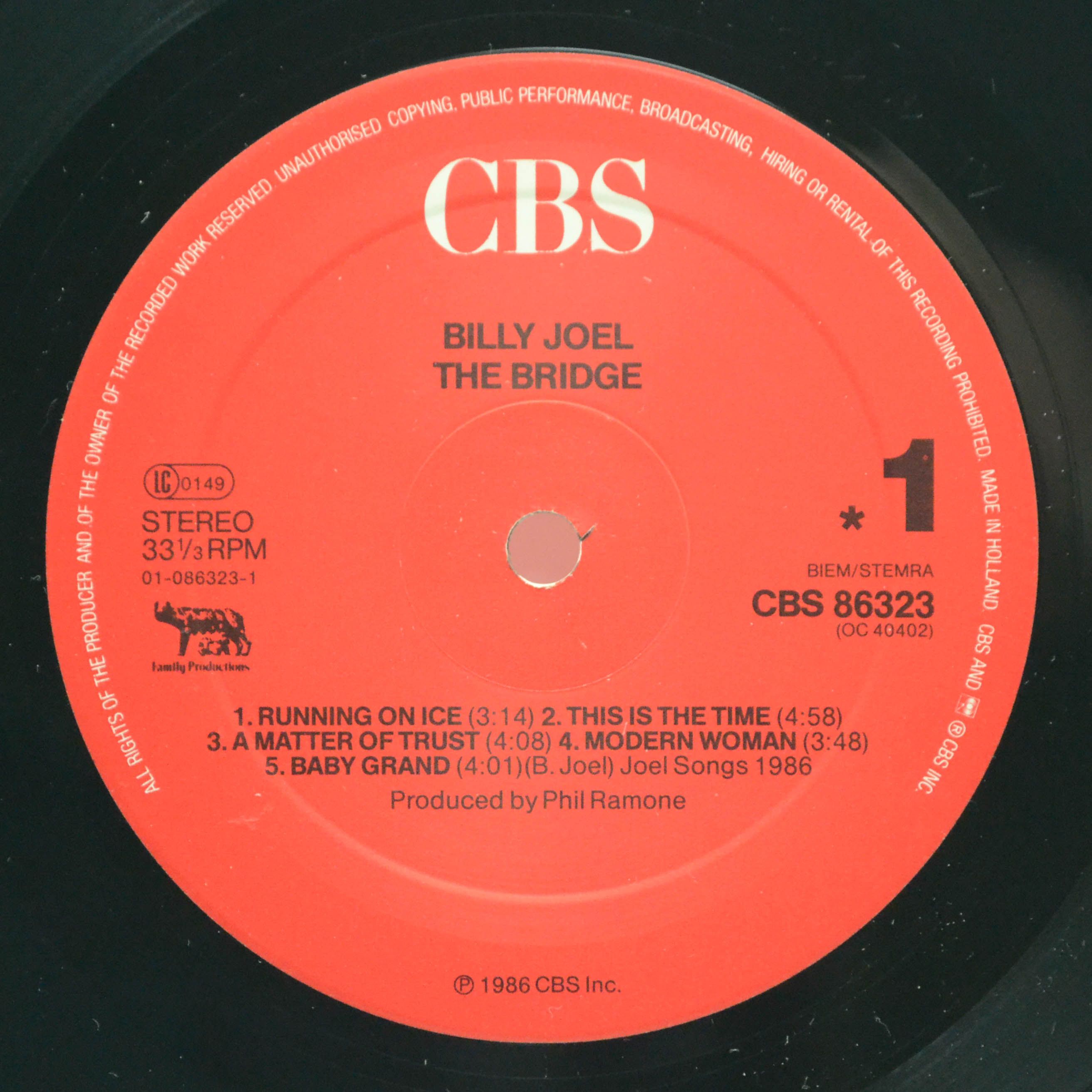 Billy Joel — The Bridge, 1986