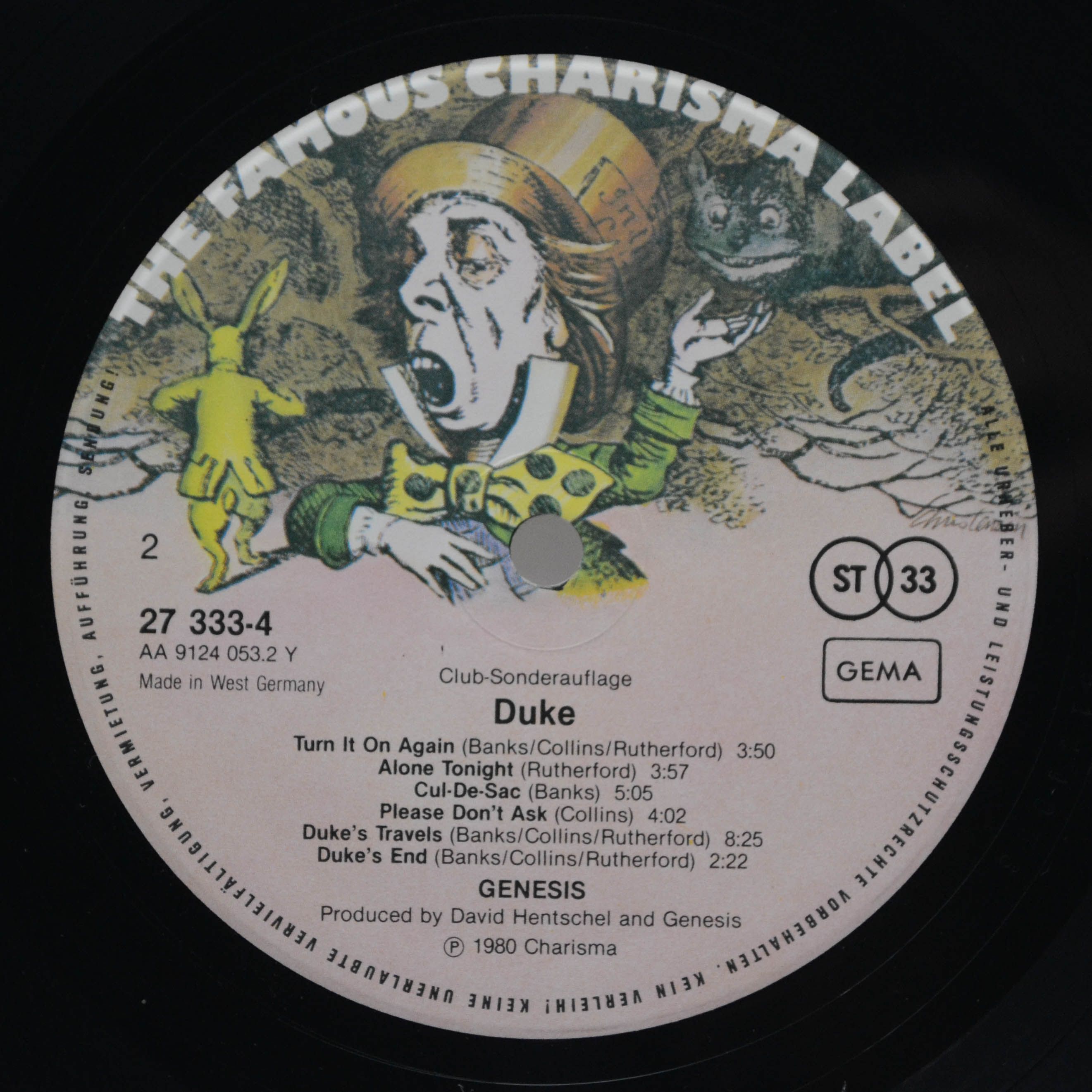 Genesis — Duke, 1980