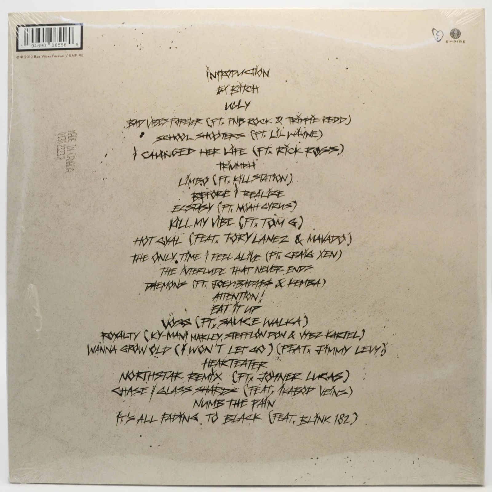 Виниловая пластинка XXXTENTACION — Bad Vibes Forever (2LP), 2019
