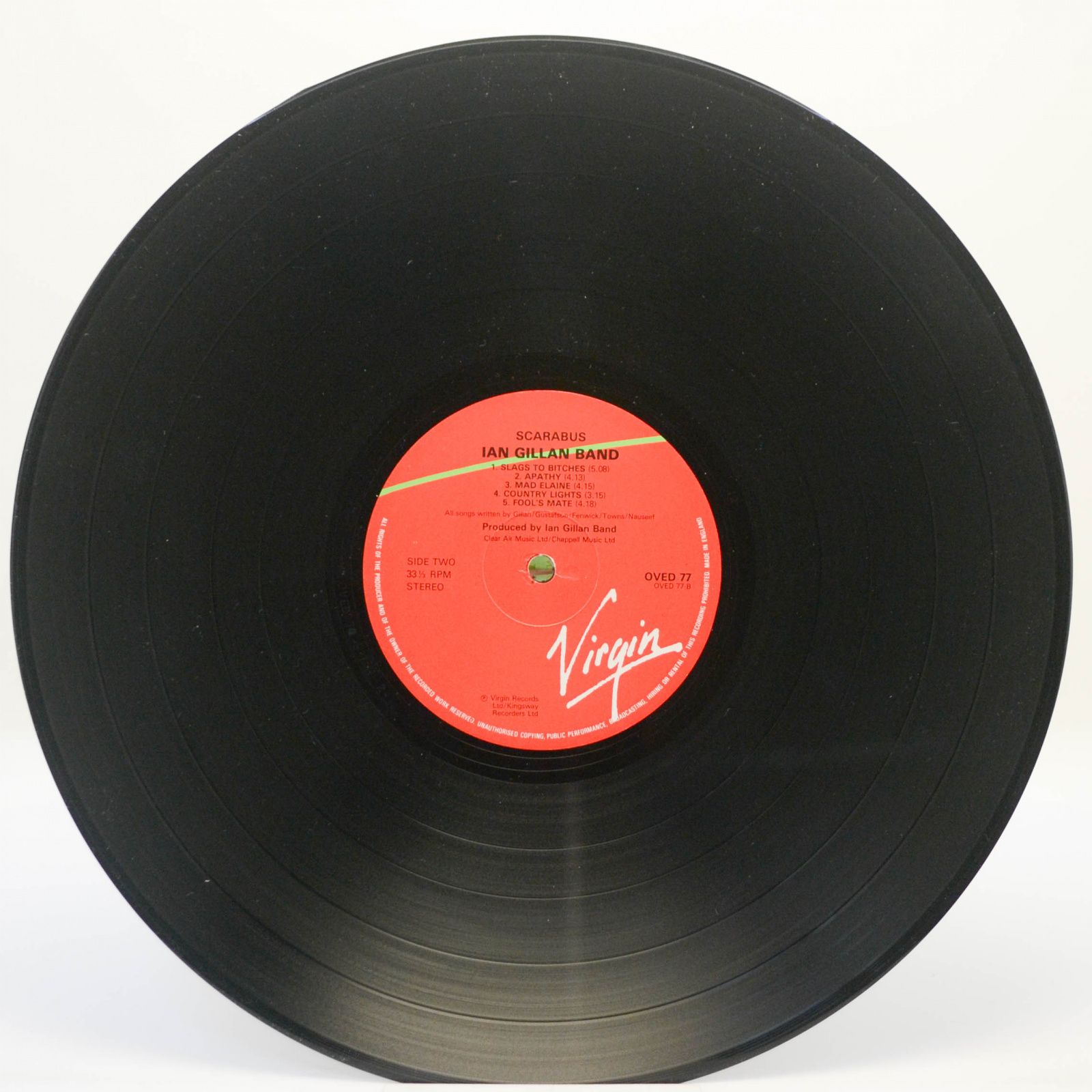 Ian Gillan Band — Scarabus (UK), 1982