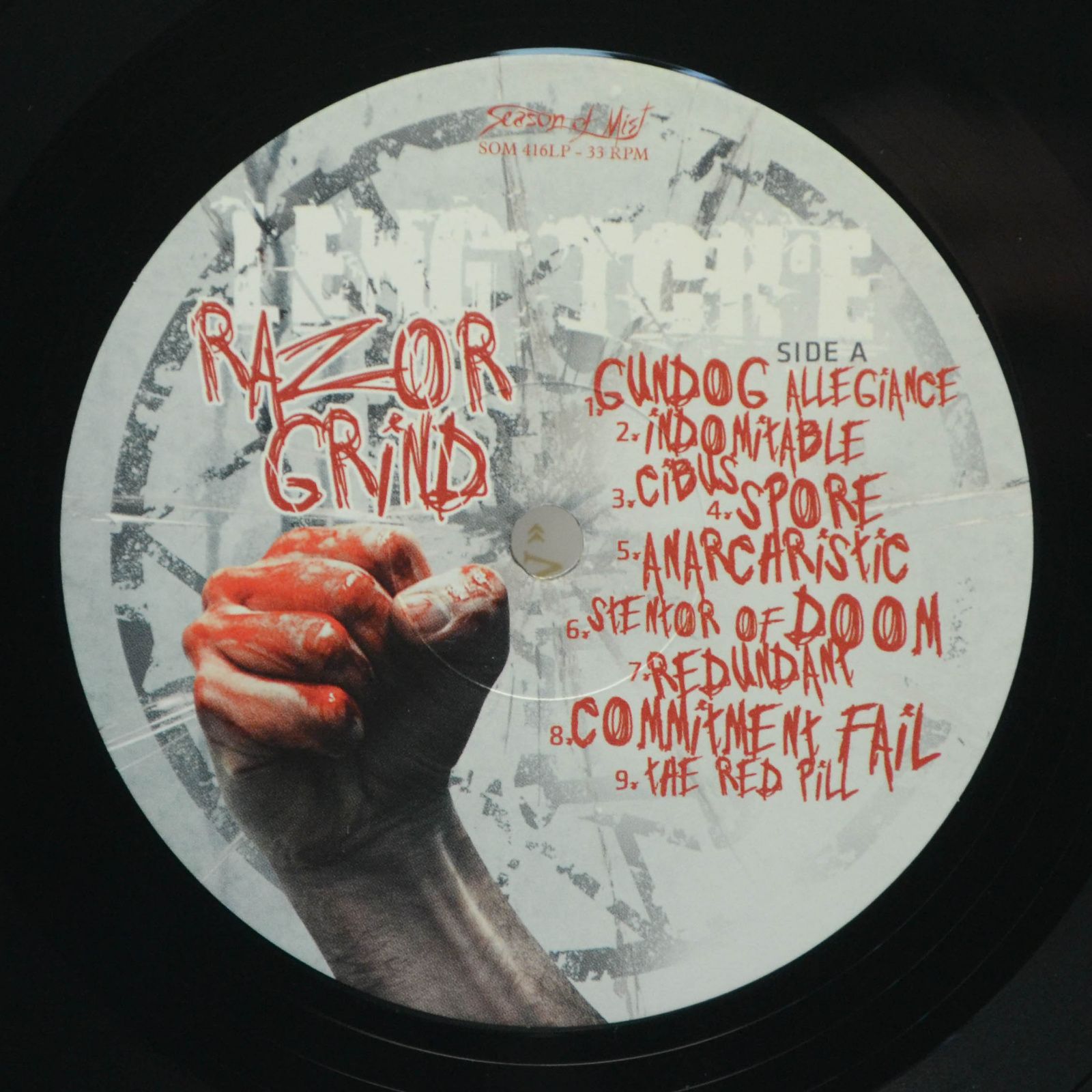 Виниловая пластинка Leng Tch'e ‎ — Razorgrind, 2017