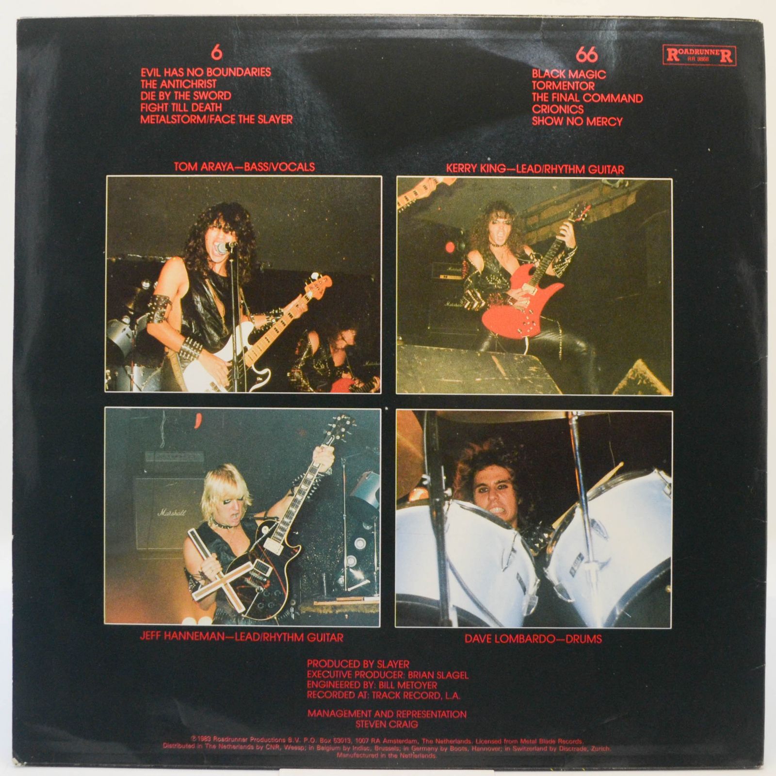 Slayer — Show No Mercy, 1984