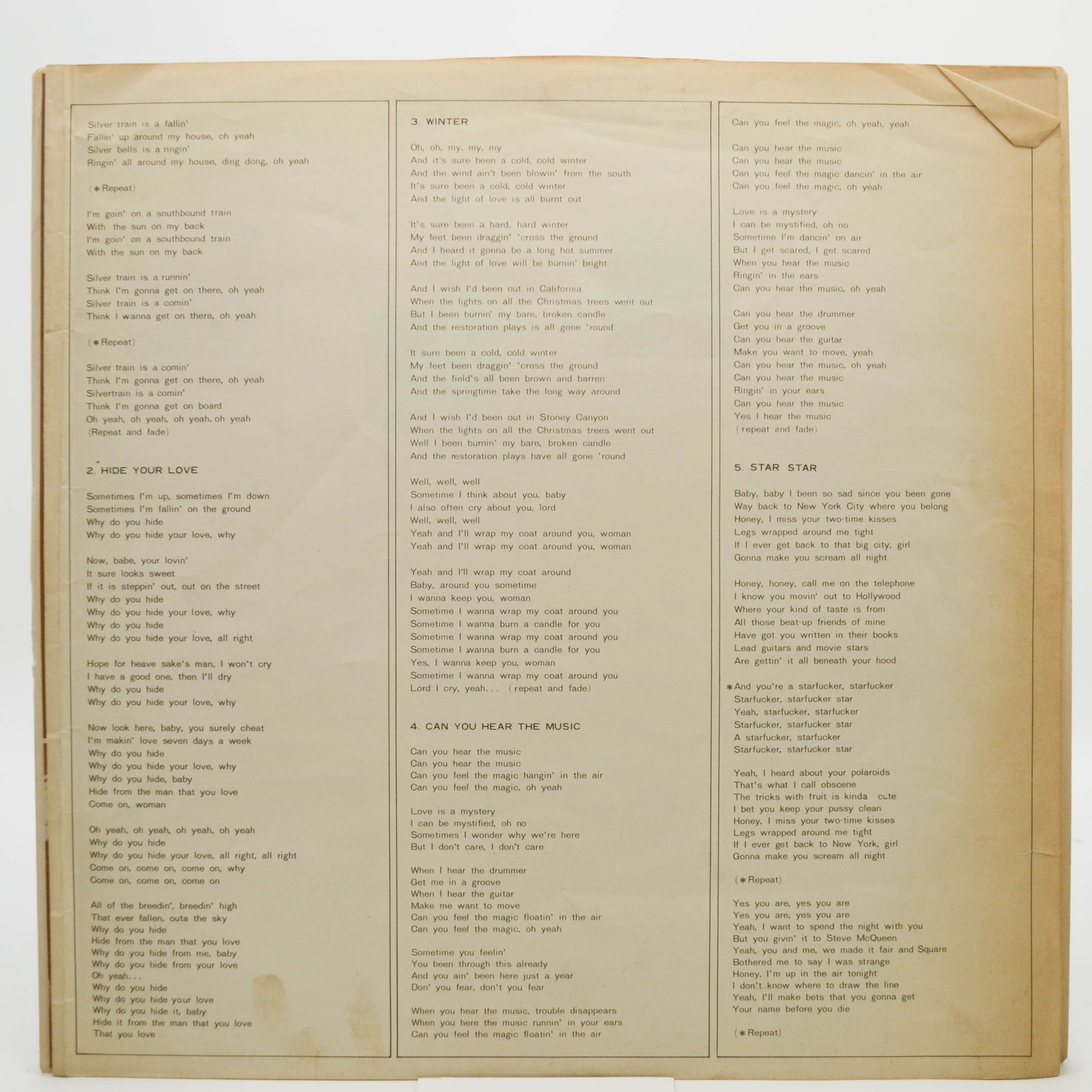 Rolling Stones — Goats Head Soup, 1973