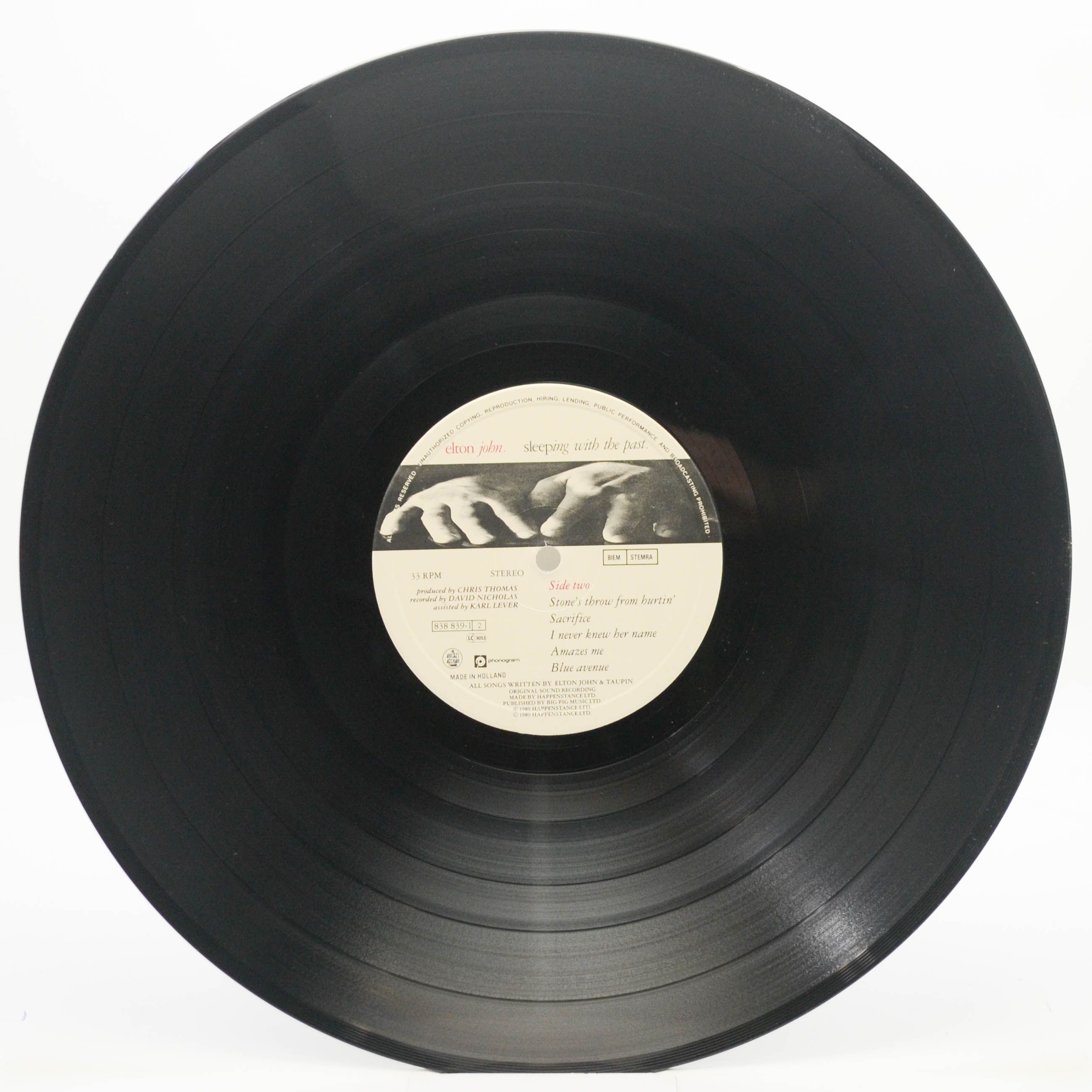 Elton John — Sleeping With The Past, 1989