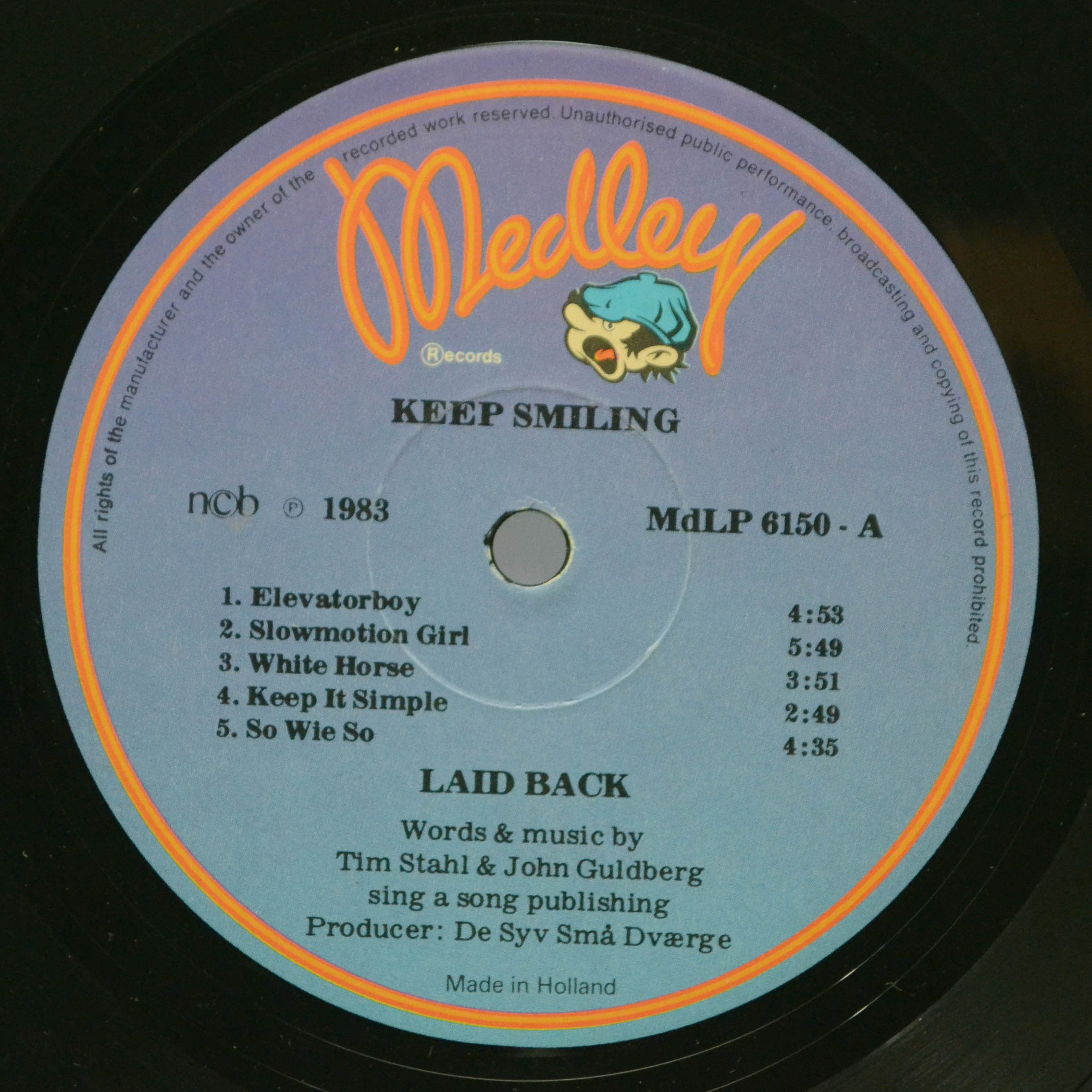 Laid Back — ...Keep Smiling, 1983