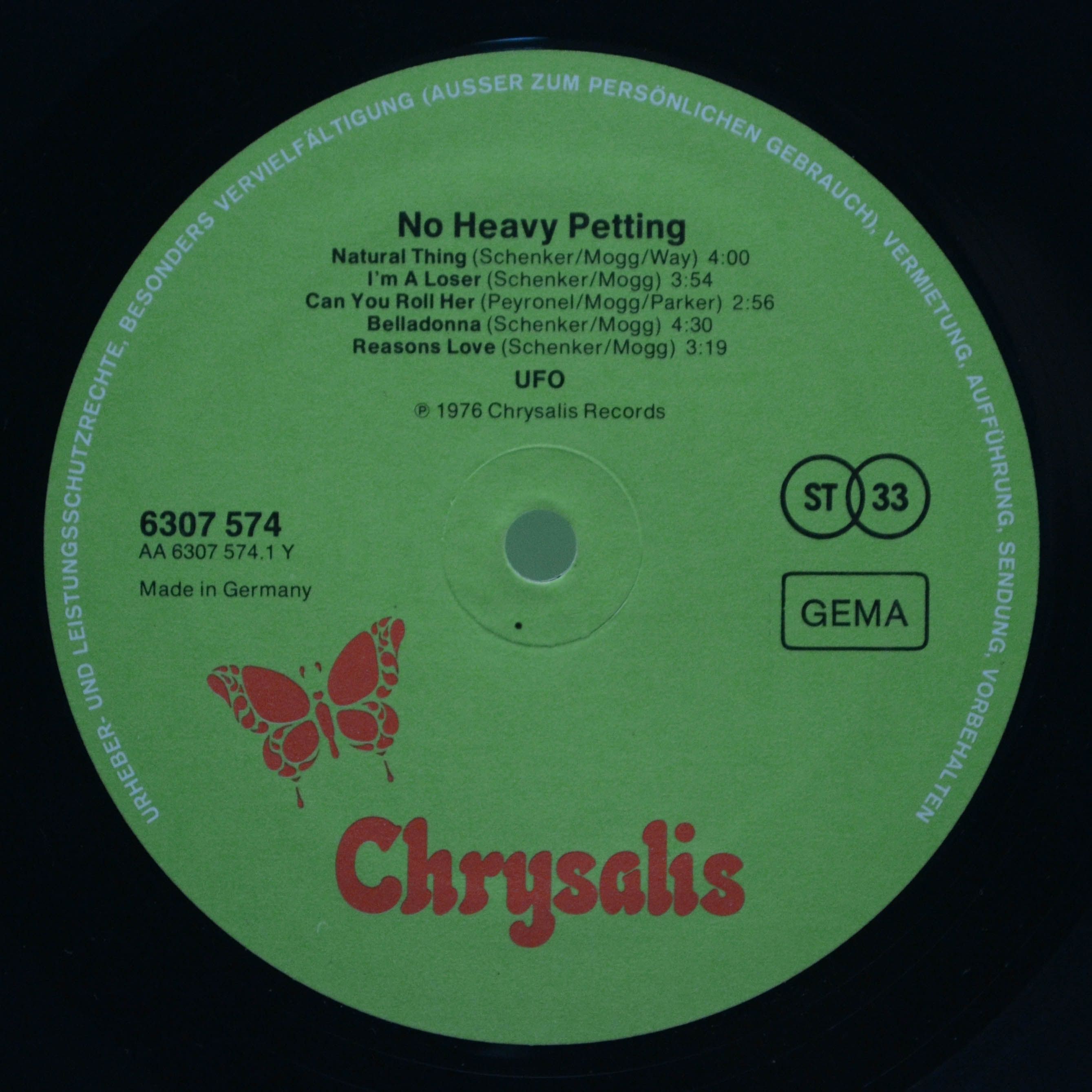 UFO — No Heavy Petting, 1976