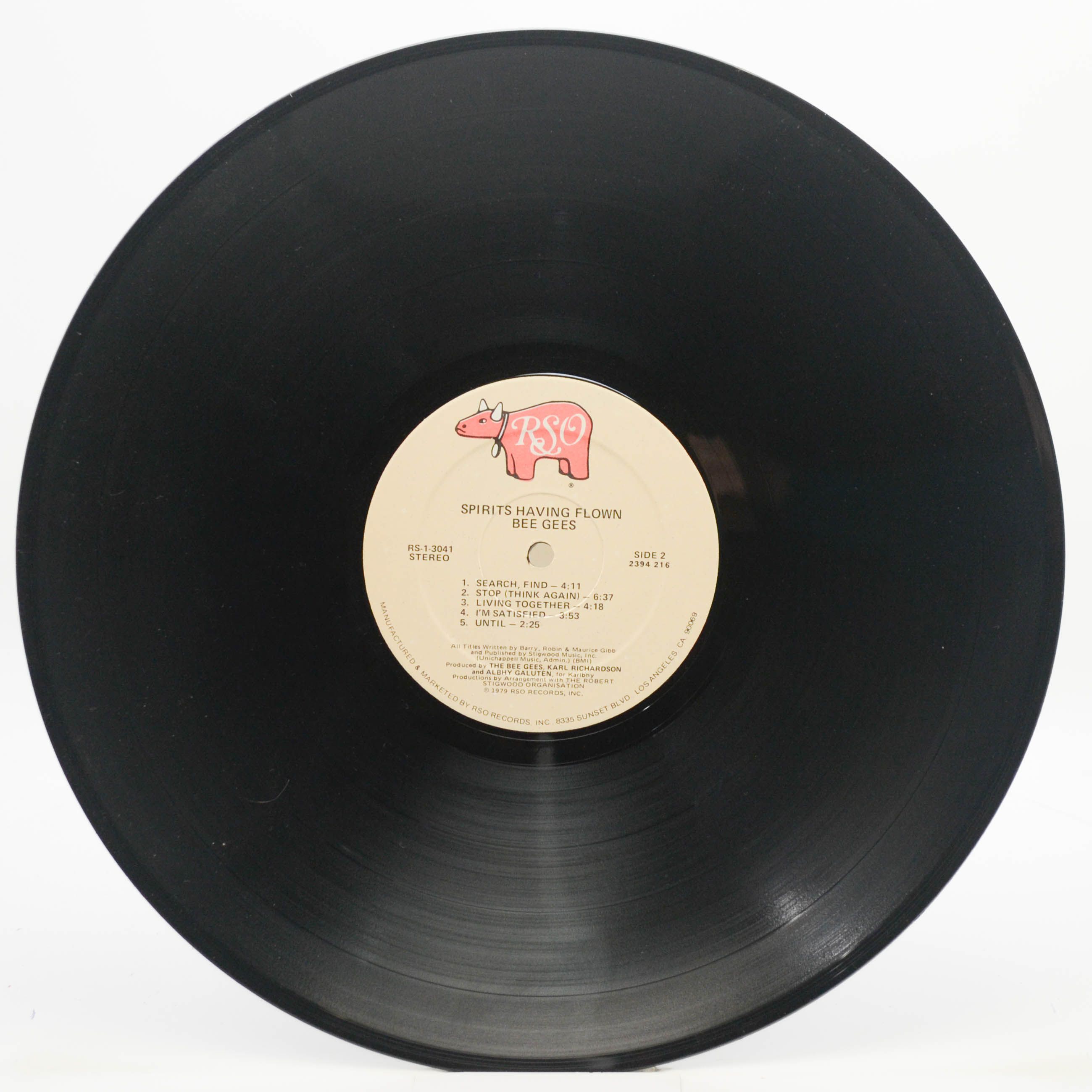 Bee Gees — Spirits Having Flown (USA), 1979