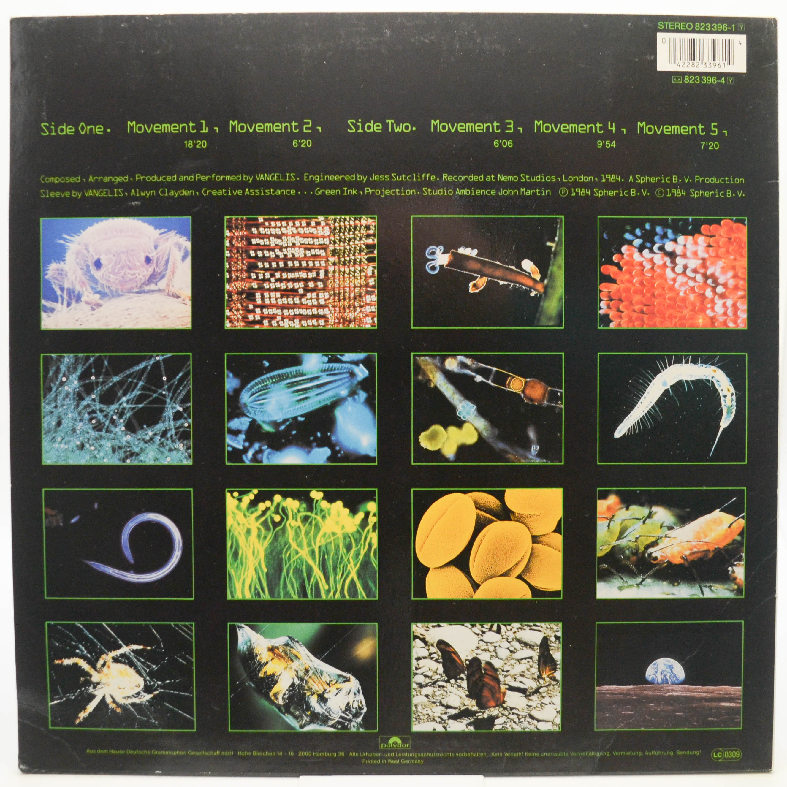 Vangelis — Soil Festivities, 1984