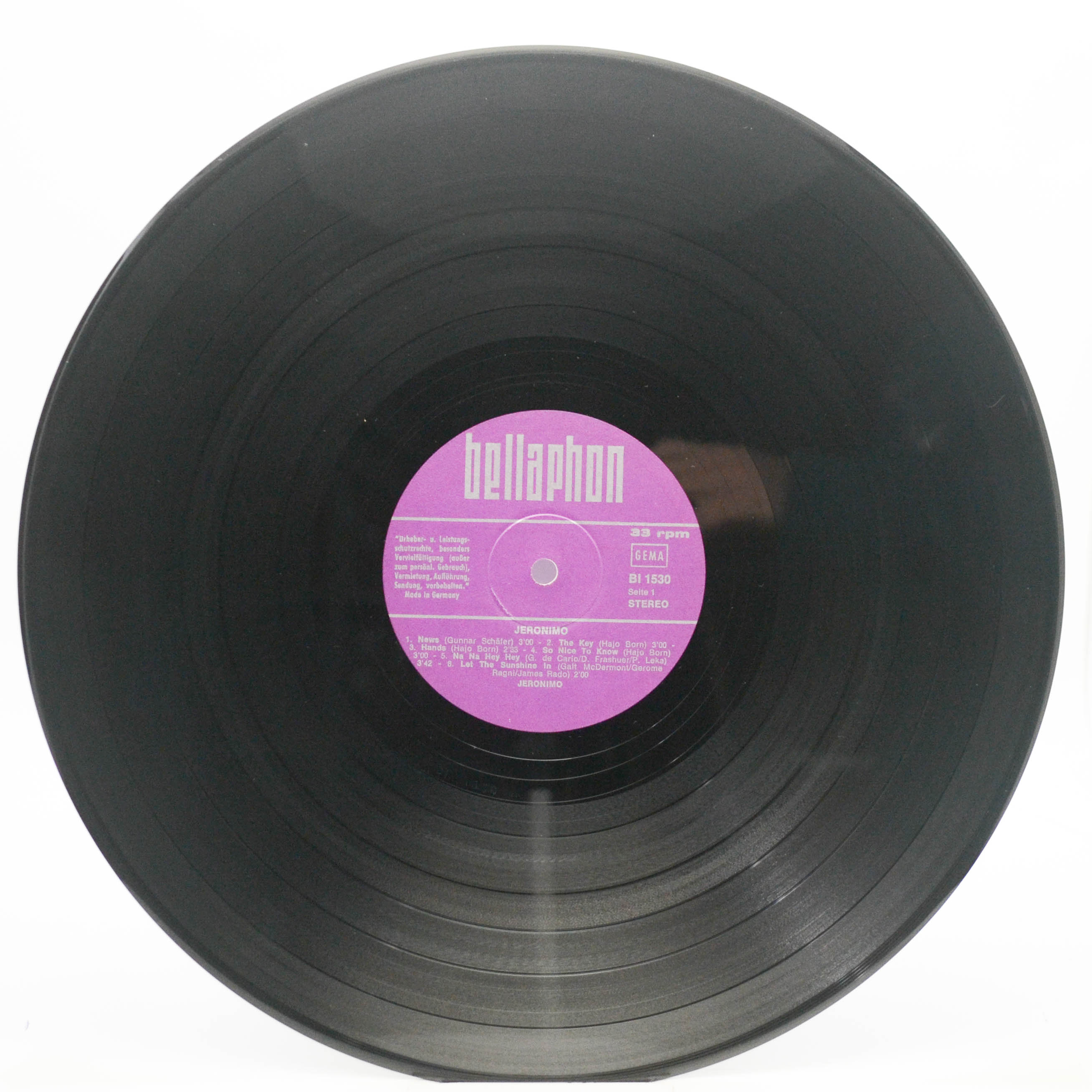 Виниловая пластинка Jeronimo — Cosmic Blues, 1970