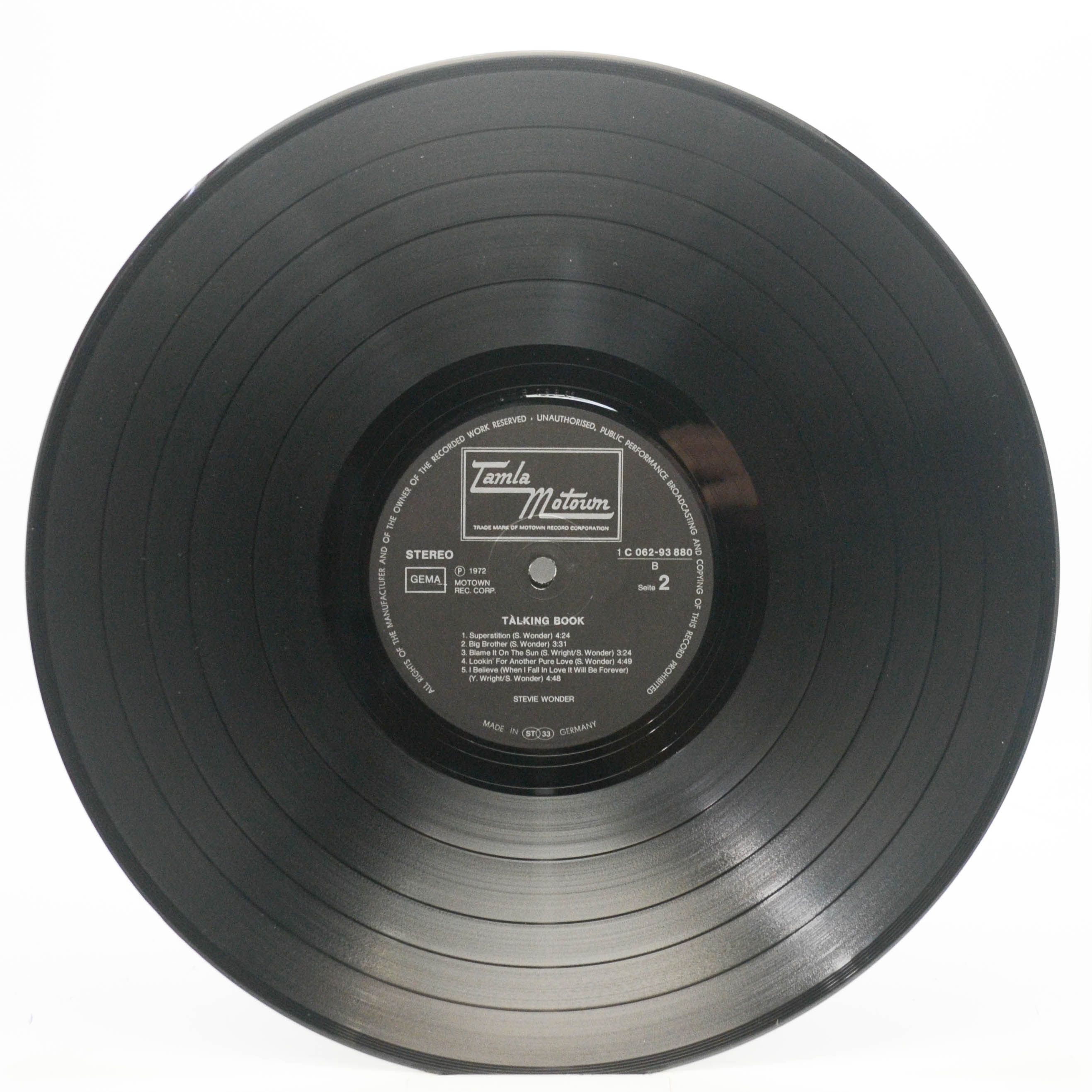 Виниловая пластинка Stevie Wonder — Talking Book, 1972