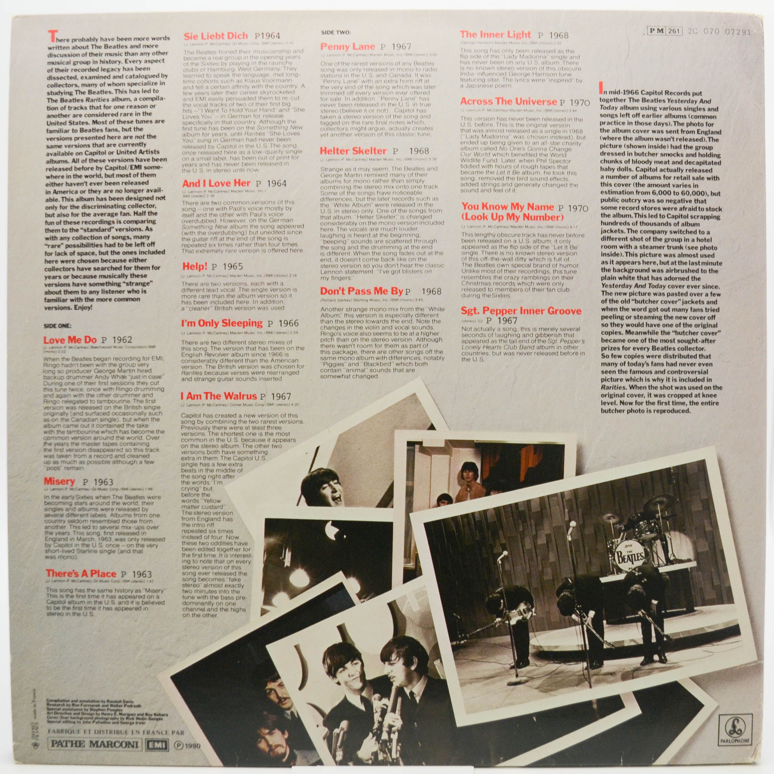 Beatles — Rarities, 1980