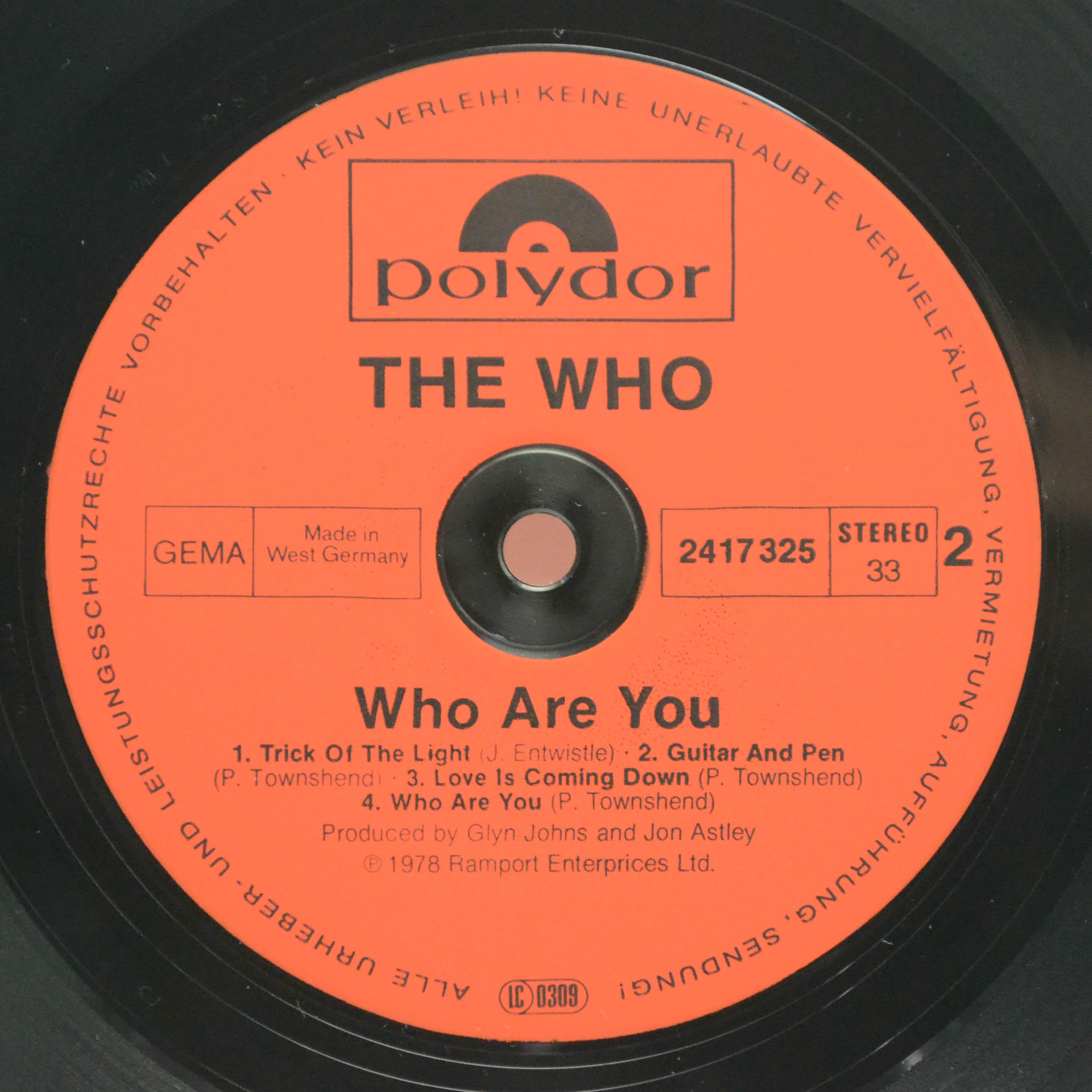 Who — Who Are You, 1978