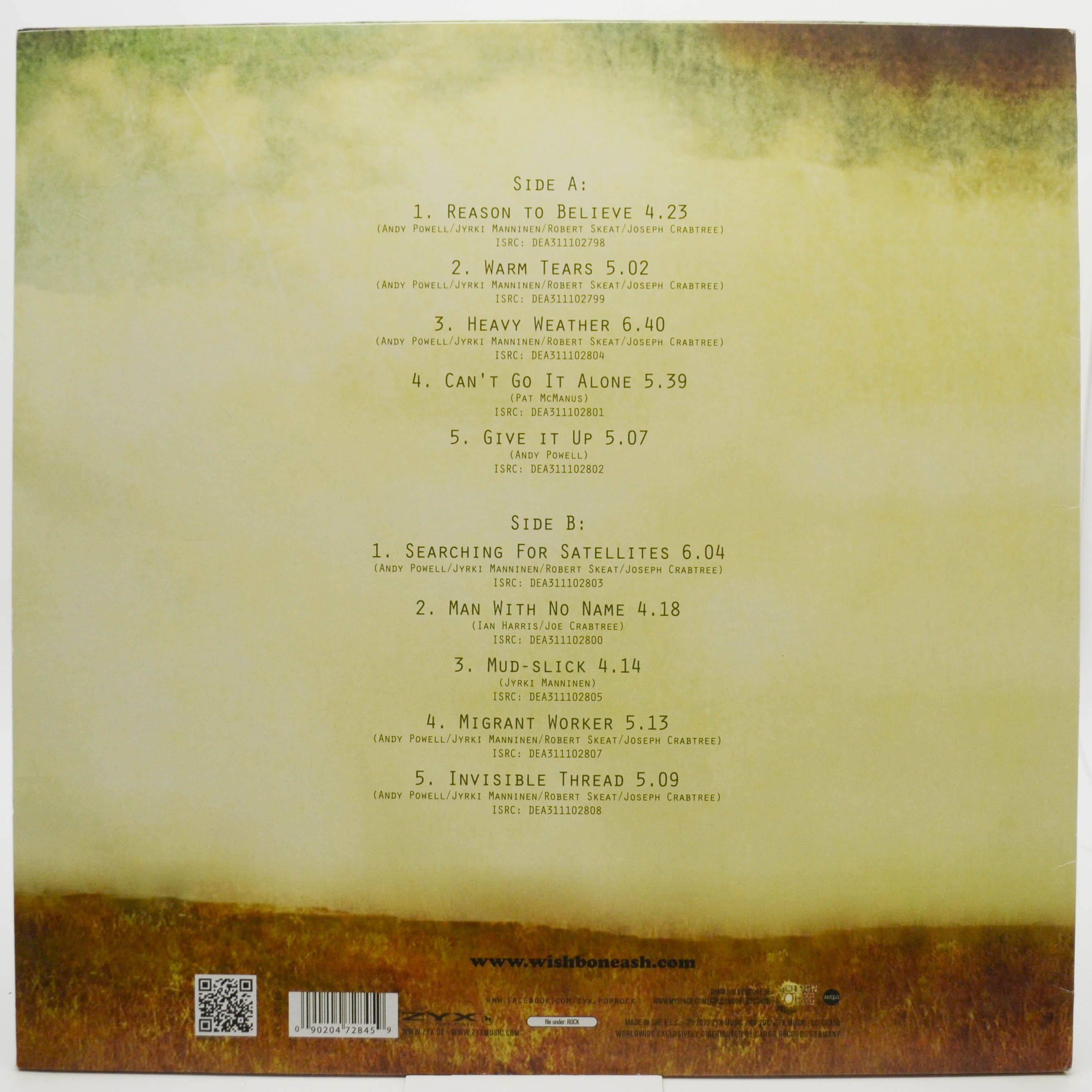 Виниловая пластинка Wishbone Ash — Elegant Stealth, 2011