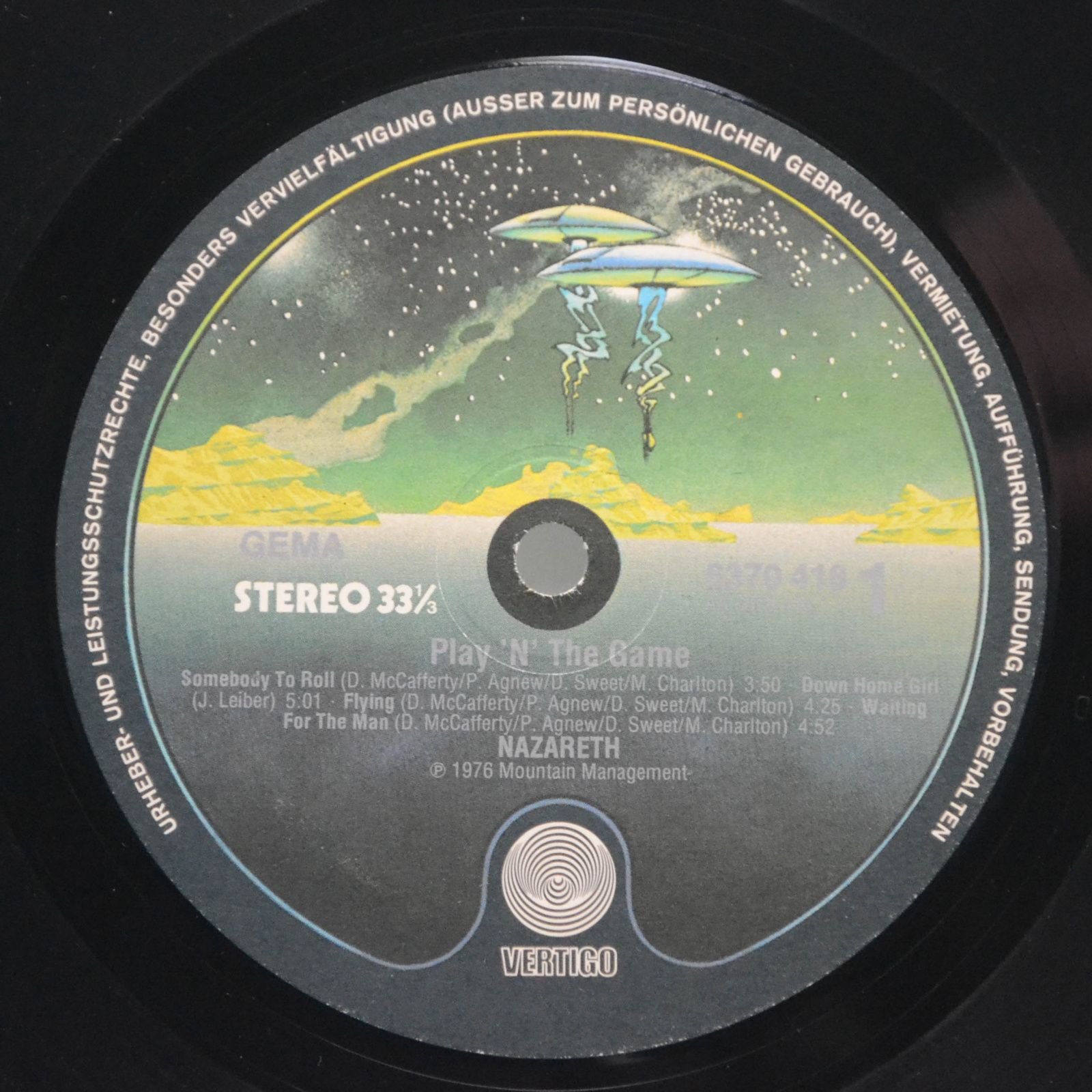 Nazareth — Play 'N' The Game, 1976