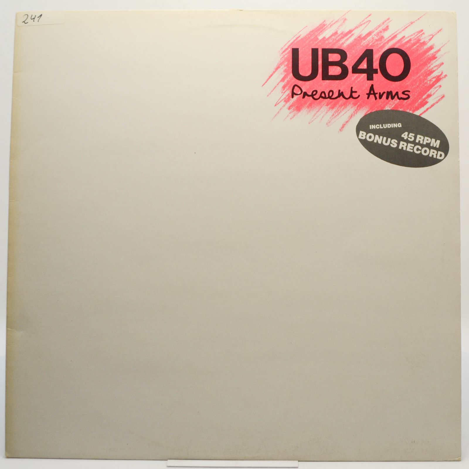 Виниловая пластинка UB40 — Present Arms, 1981