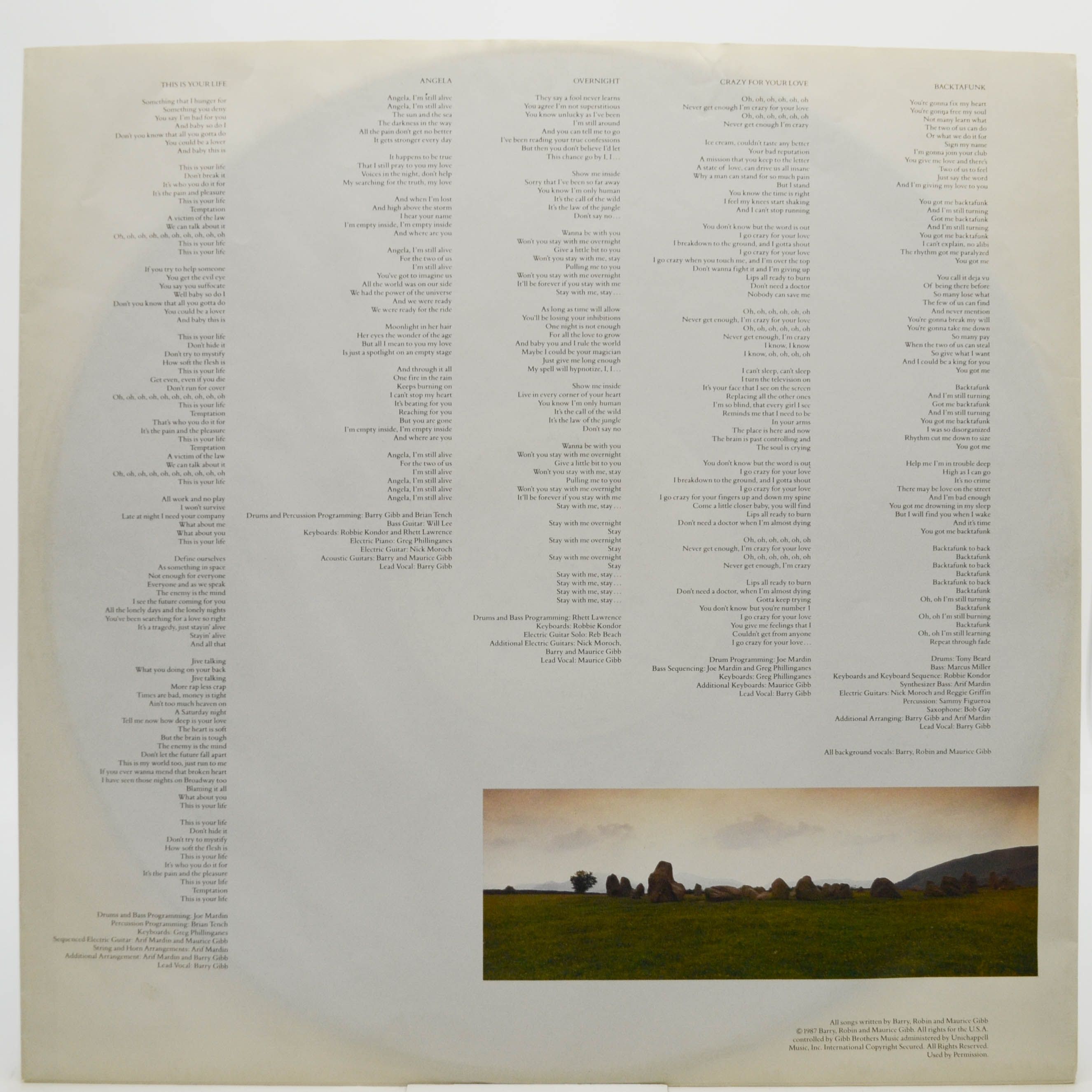 Bee Gees — E·S·P, 1987