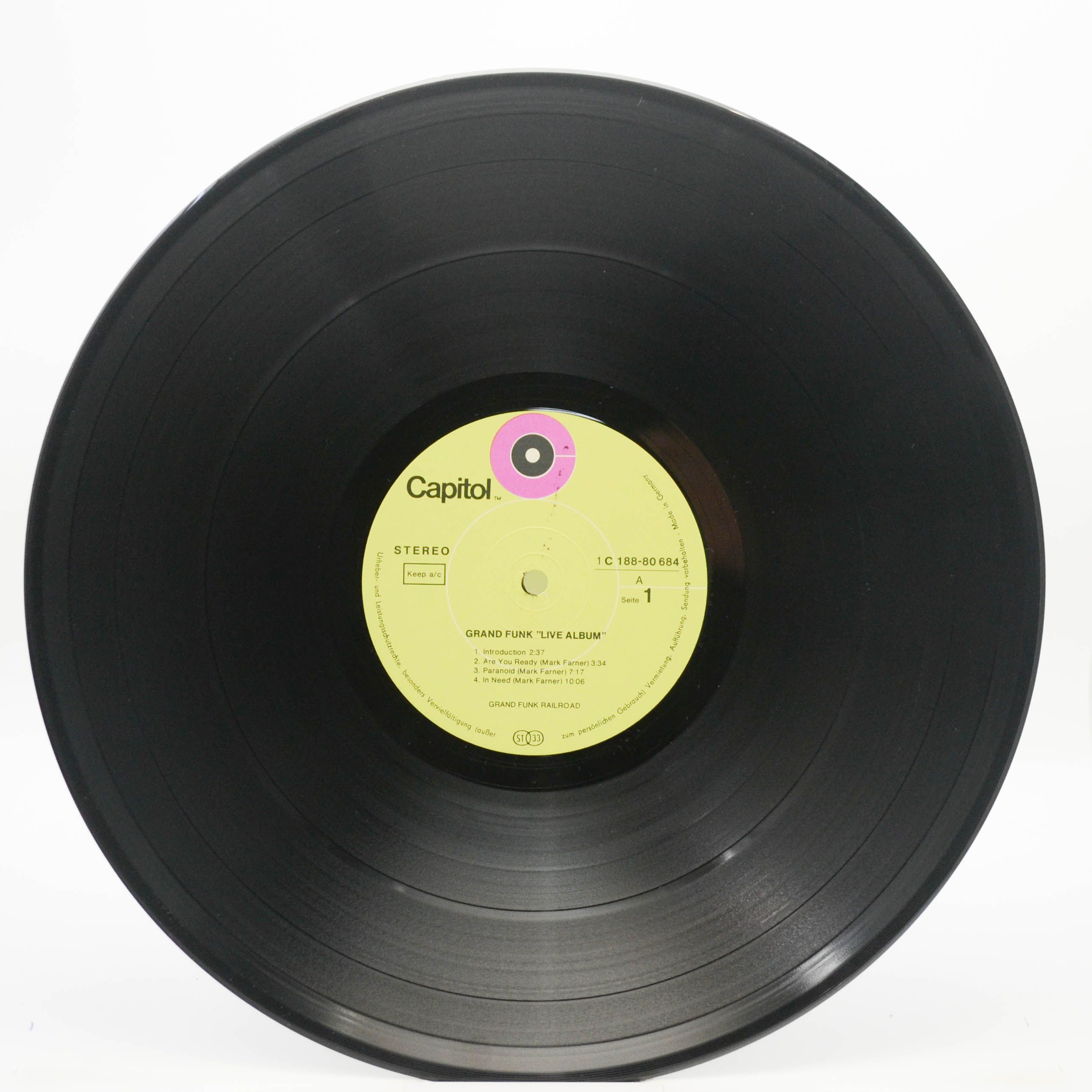 Виниловая пластинка Grand Funk — Live Album (2LP), 1970