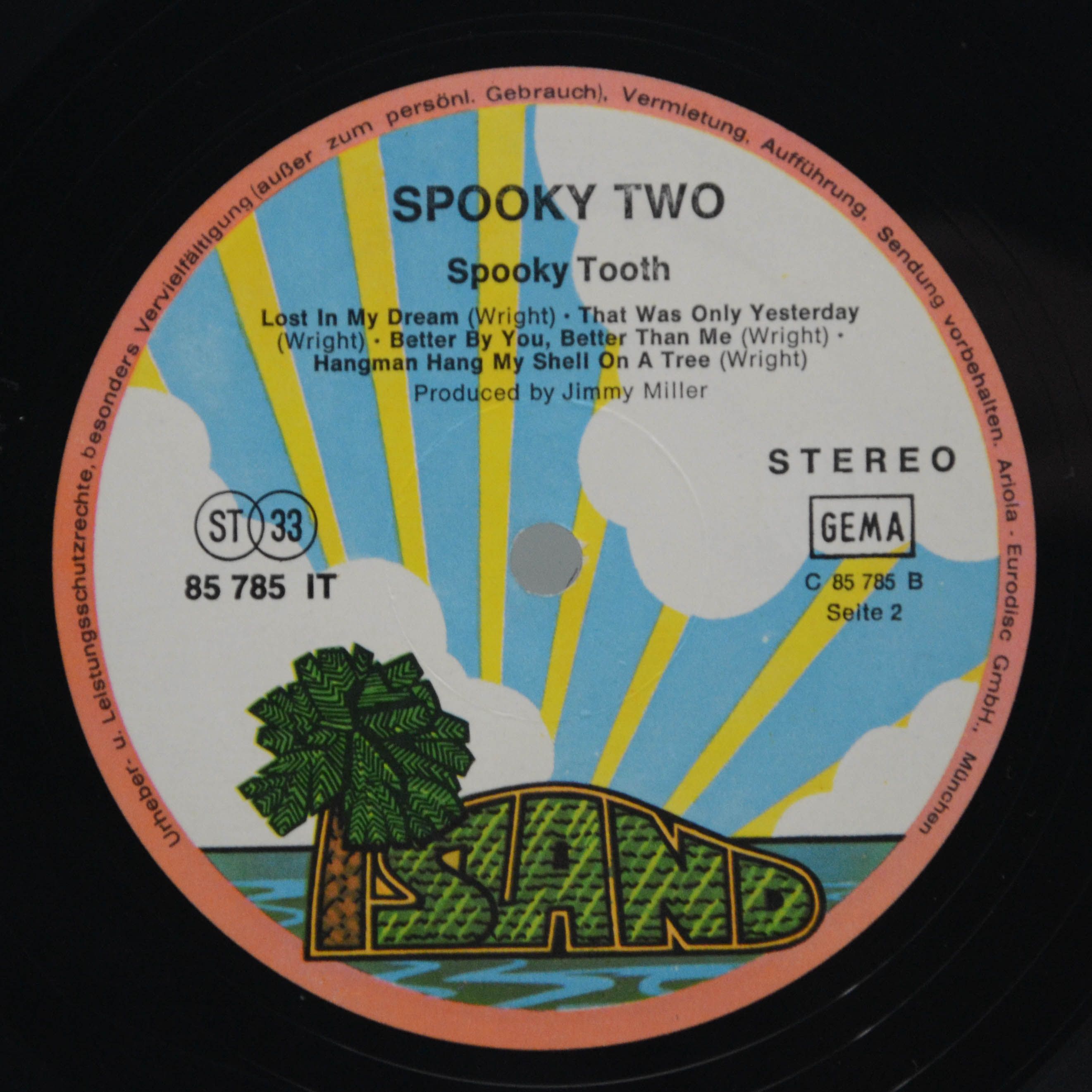 Виниловая пластинка Spooky Tooth — Spooky Two, 1969