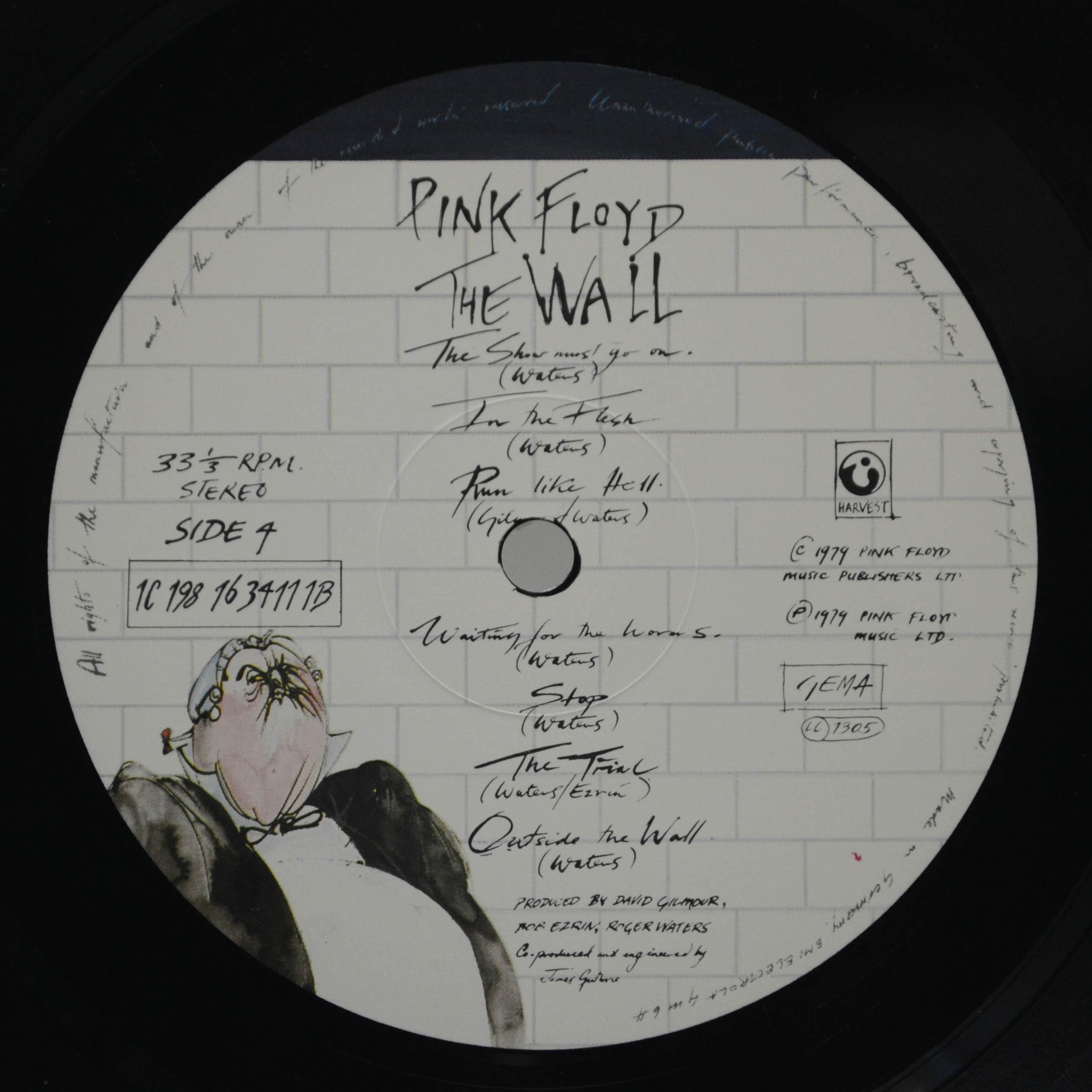 Виниловая пластинка Pink Floyd — The Wall (2LP), 1979