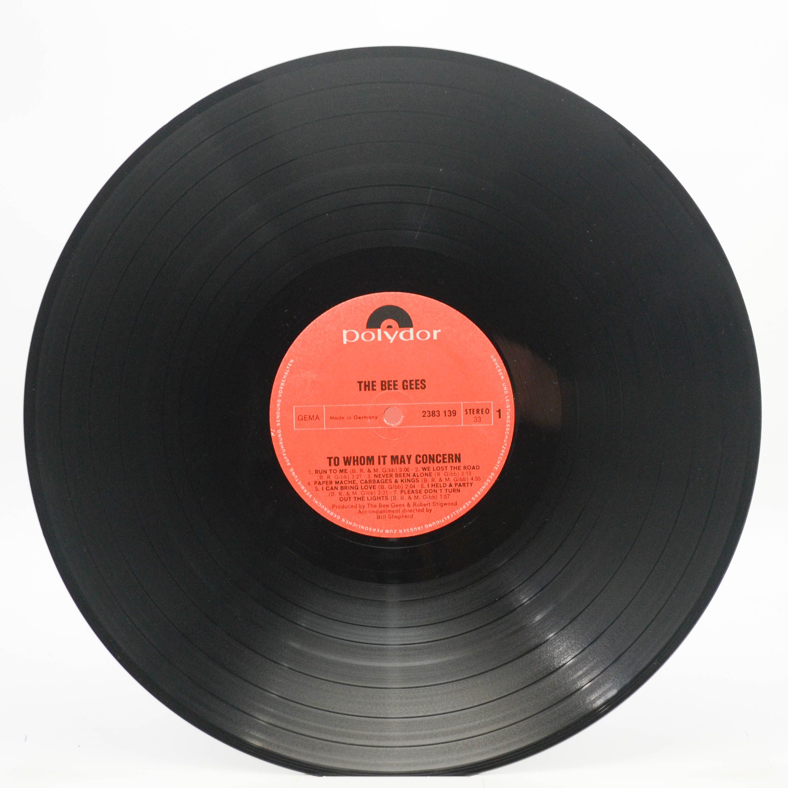 Bee Gees — To Whom It May Concern, 1972