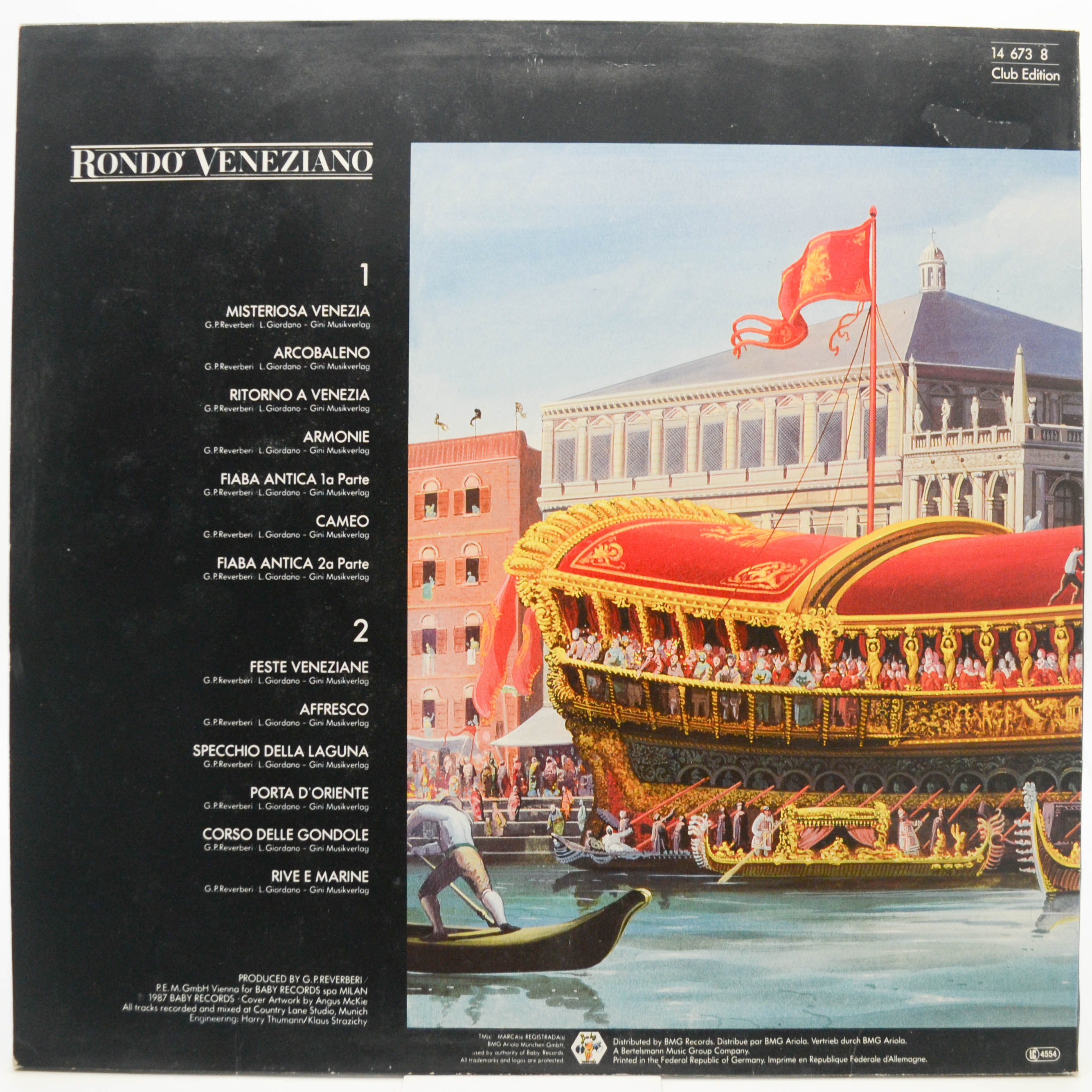 Rondo' Veneziano — Misteriosa Venezia, 1987