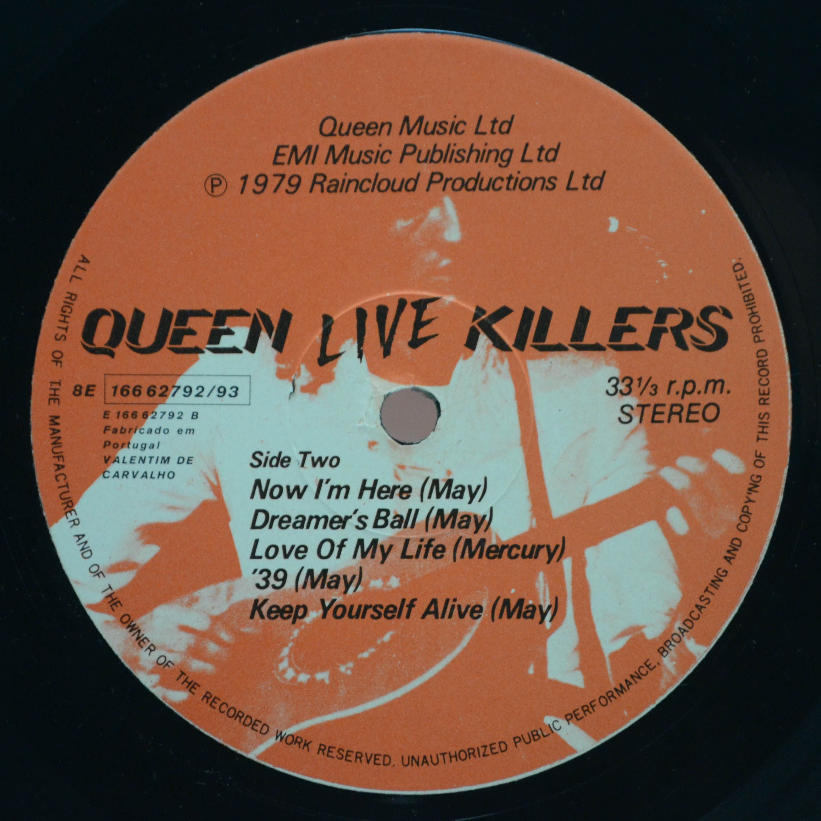 Queen — Live Killers (2LP), 1979