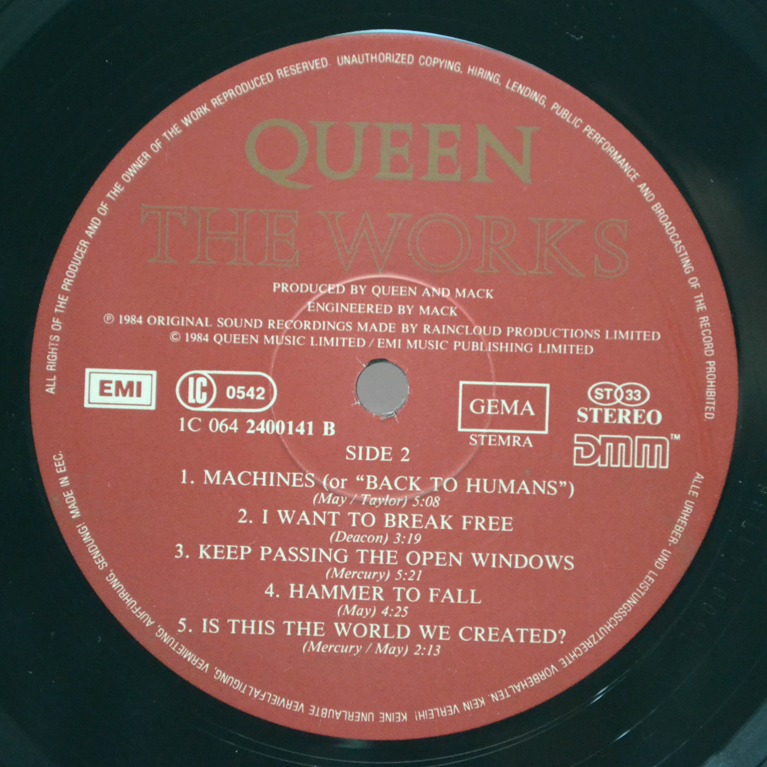 Queen — The Works, 1984