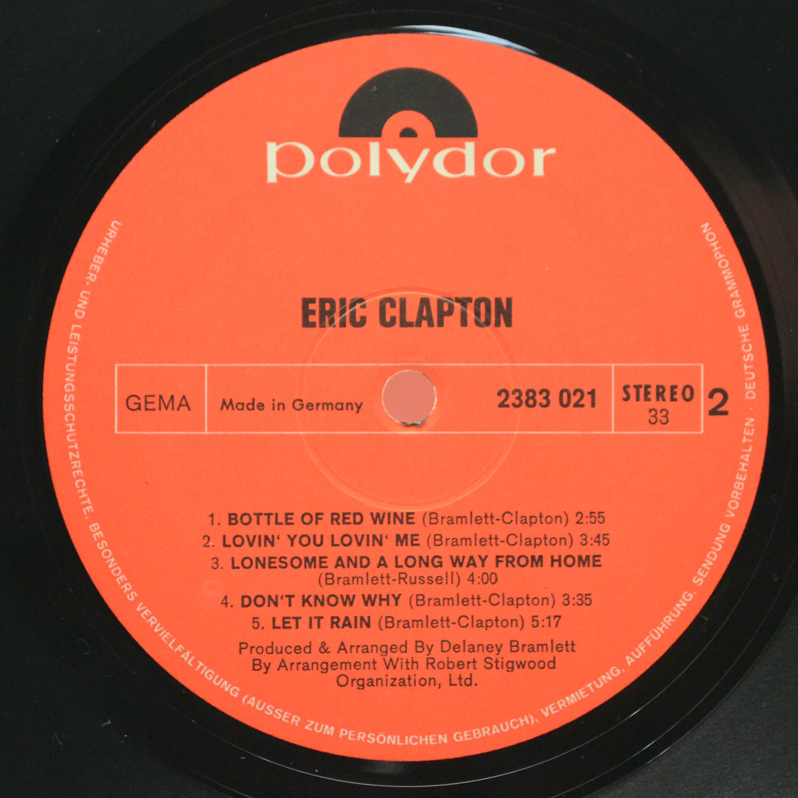 Eric Clapton — Eric Clapton, 1969