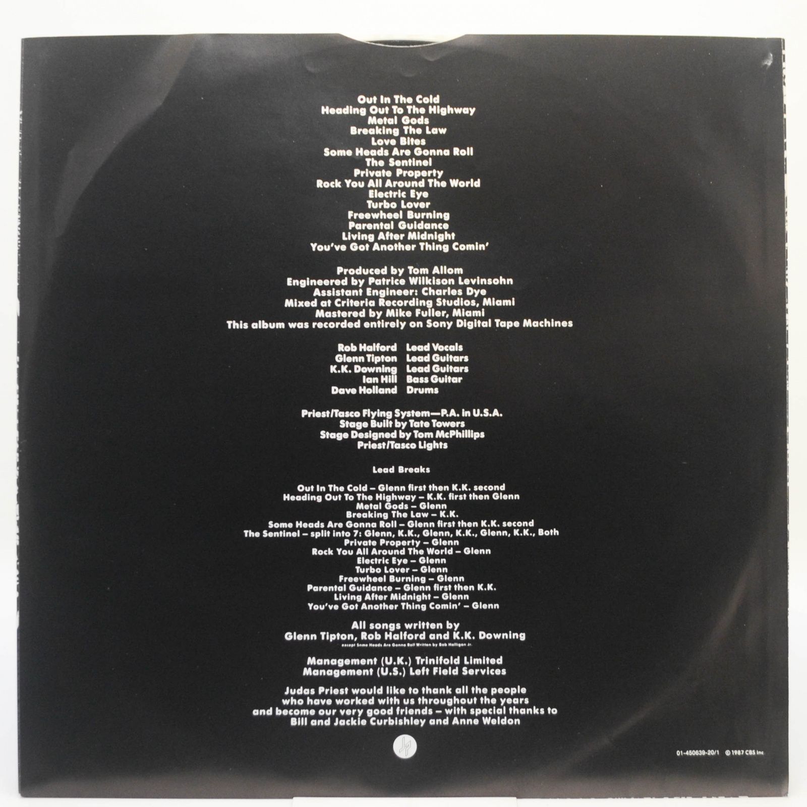 Виниловая пластинка Judas Priest — Priest...Live! (2LP), 1975