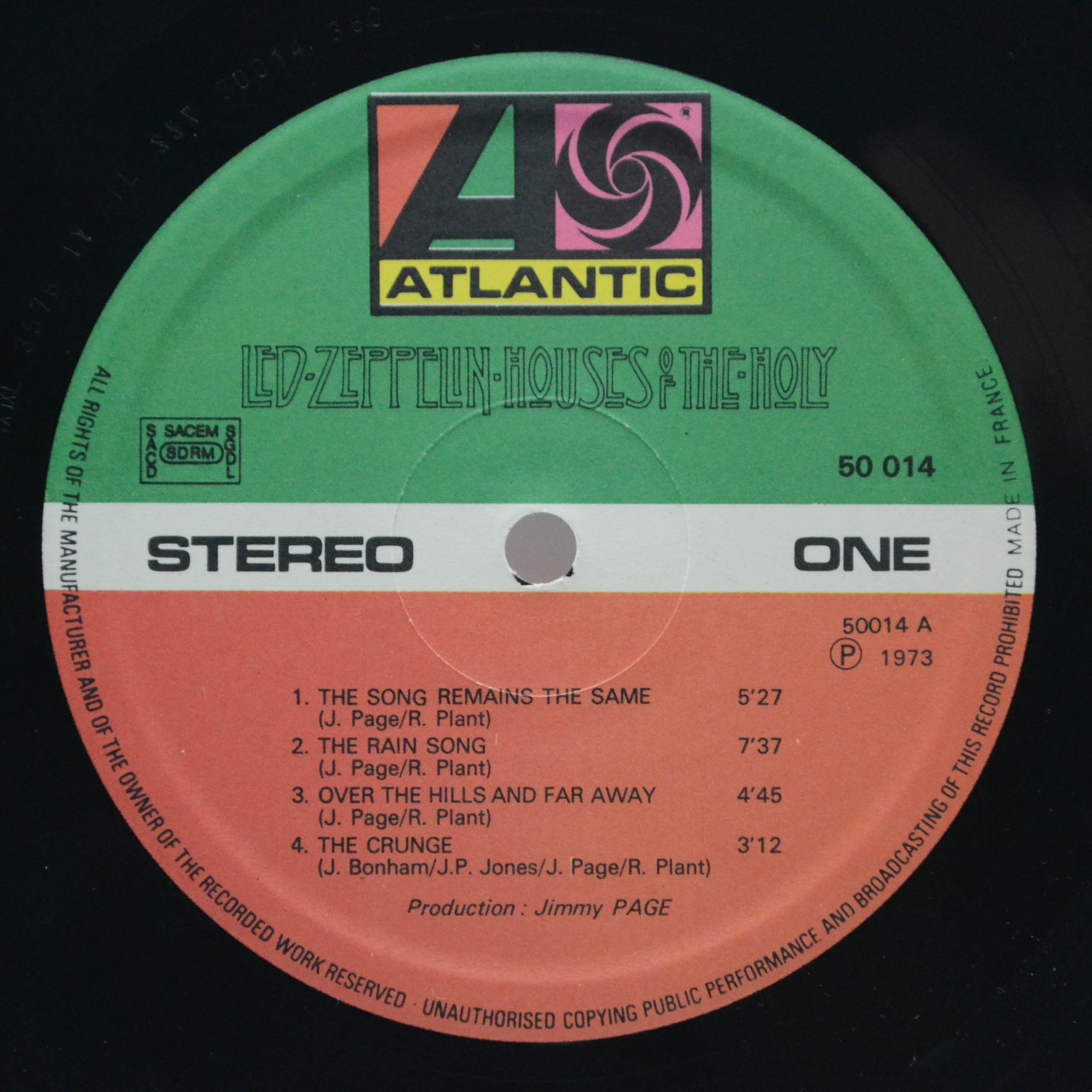 Led Zeppelin — Houses Of The Holy, 1973