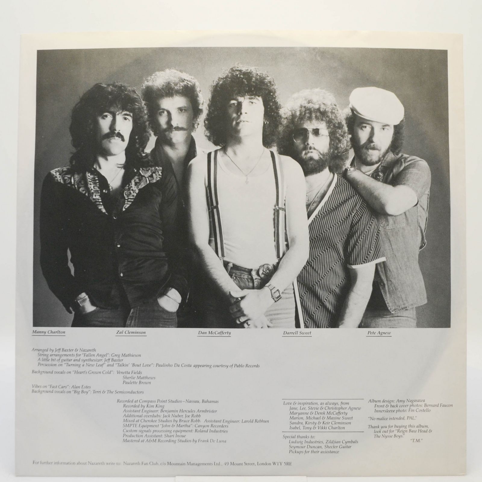 Nazareth — Malice In Wonderland, 1980