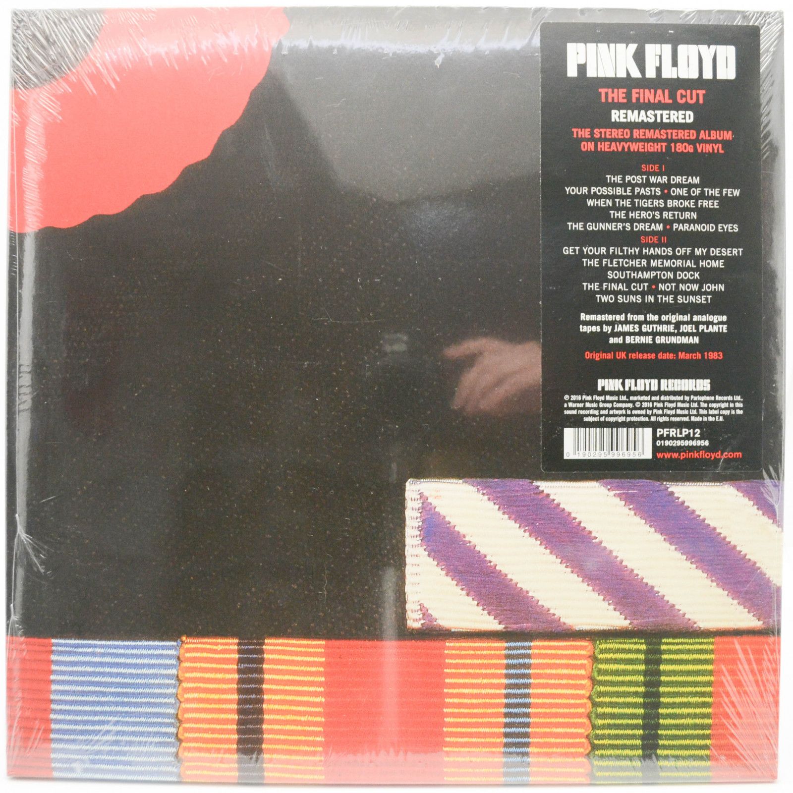 Виниловая пластинка Pink Floyd — The Final Cut, 1982