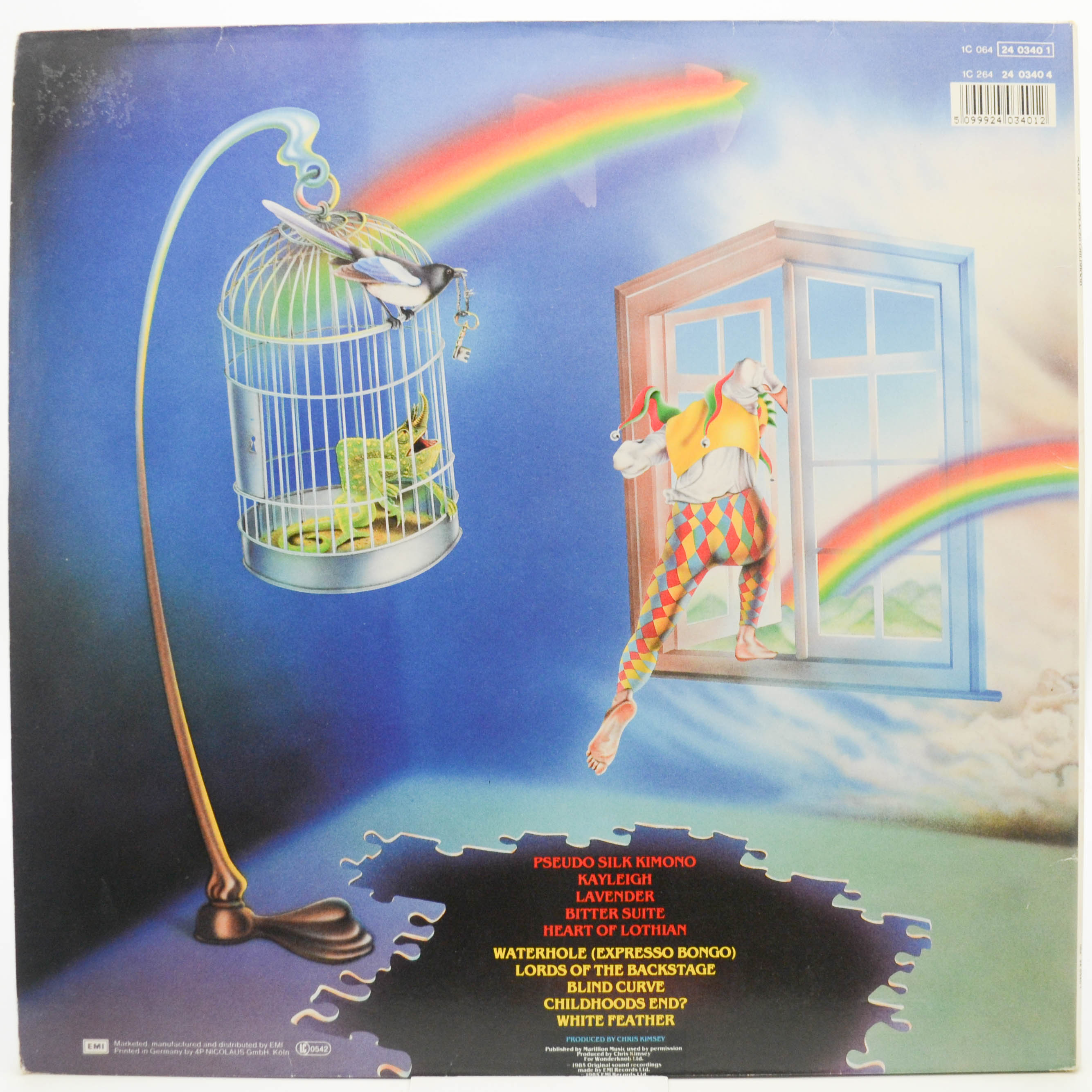 Marillion — Misplaced Childhood, 1985