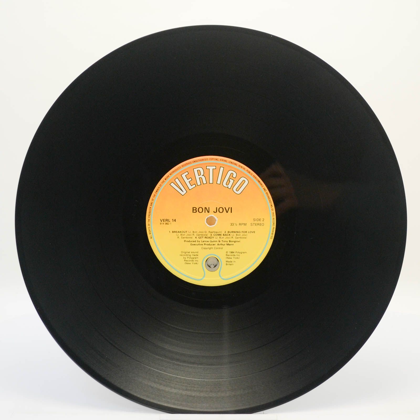 Bon Jovi — Bon Jovi (UK), 1984