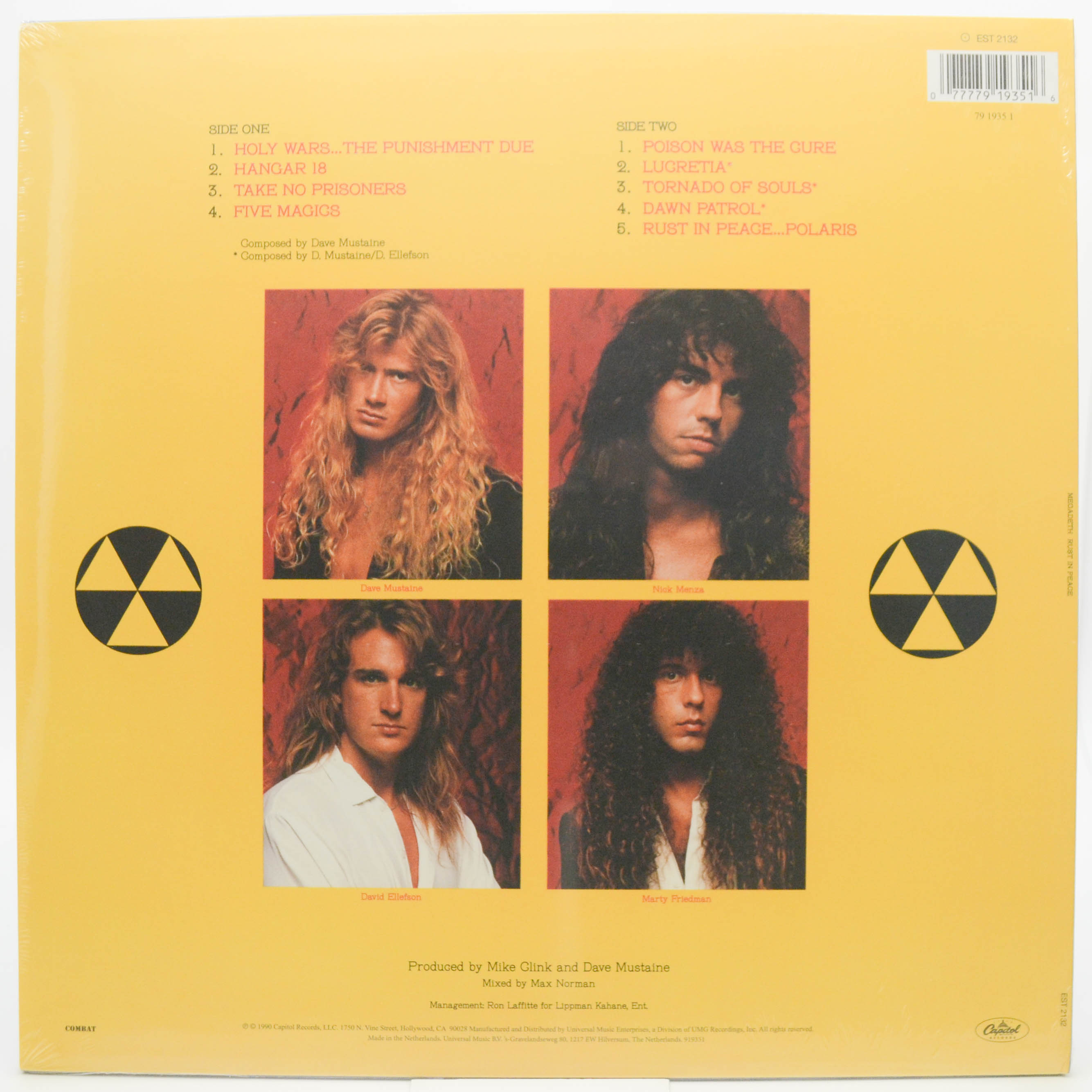 Megadeth — Rust In Peace, 1990