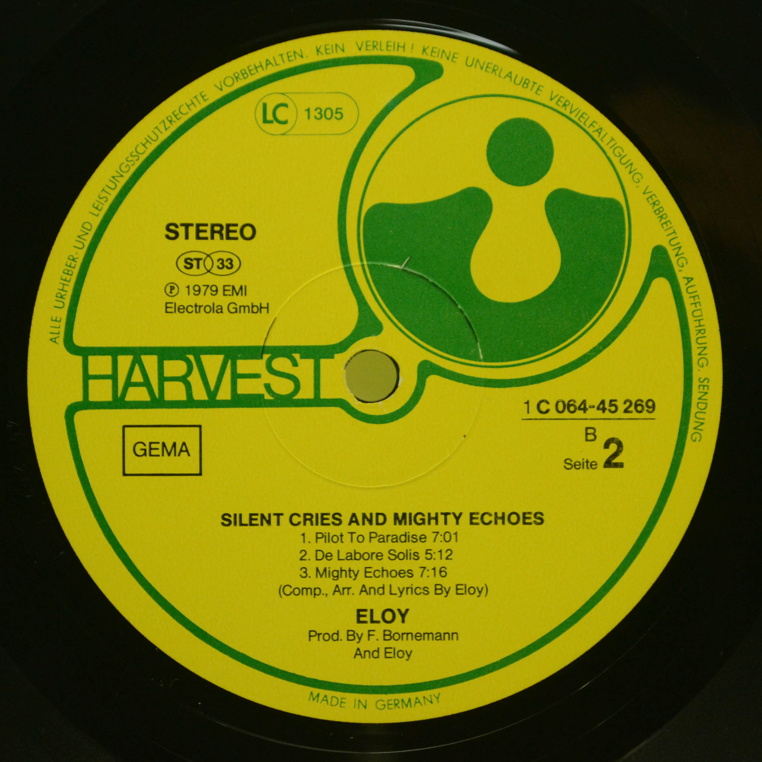 Eloy — Silent Cries And Mighty Echoes, 1979