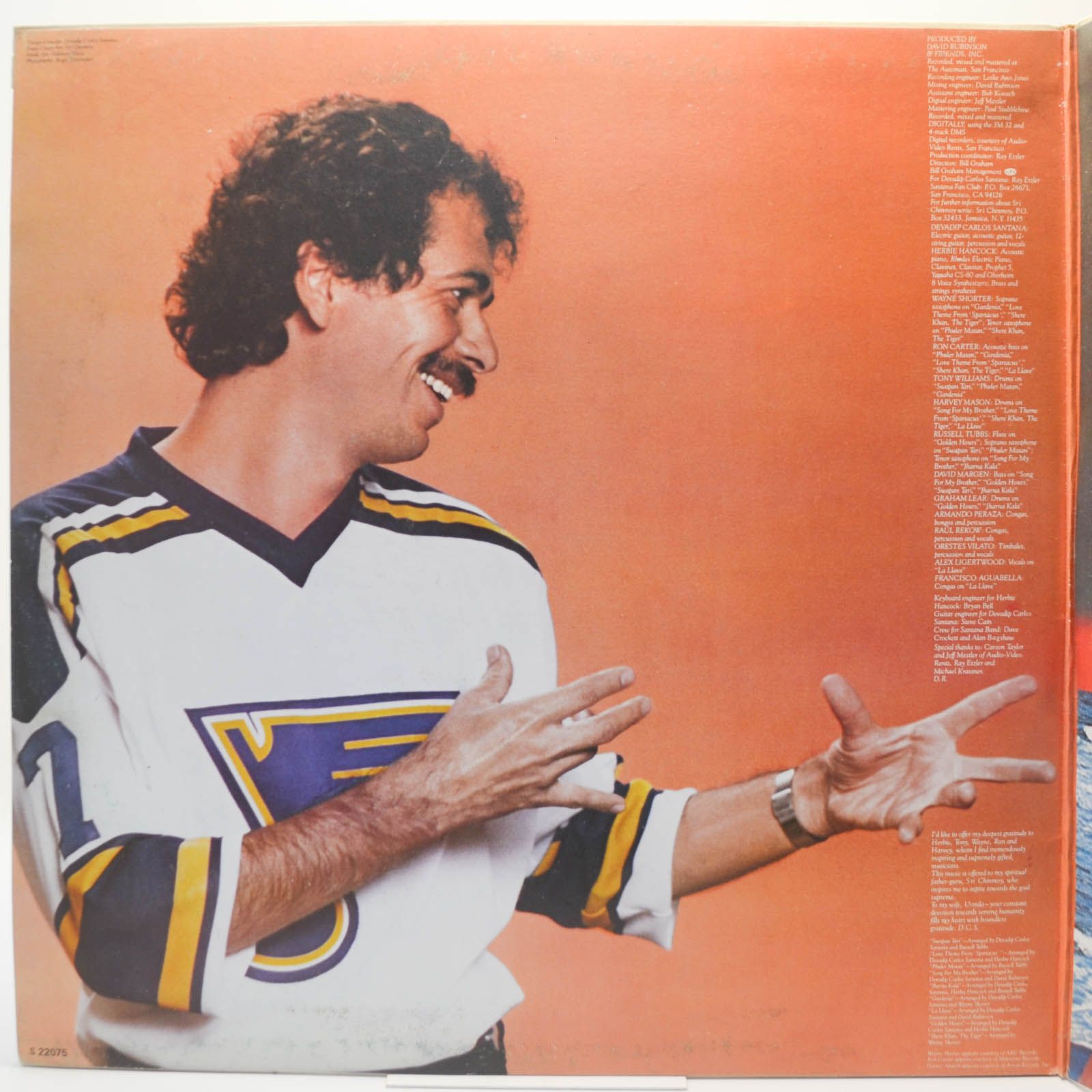 Devadip Carlos Santana — The Swing Of Delight (2LP), 1980