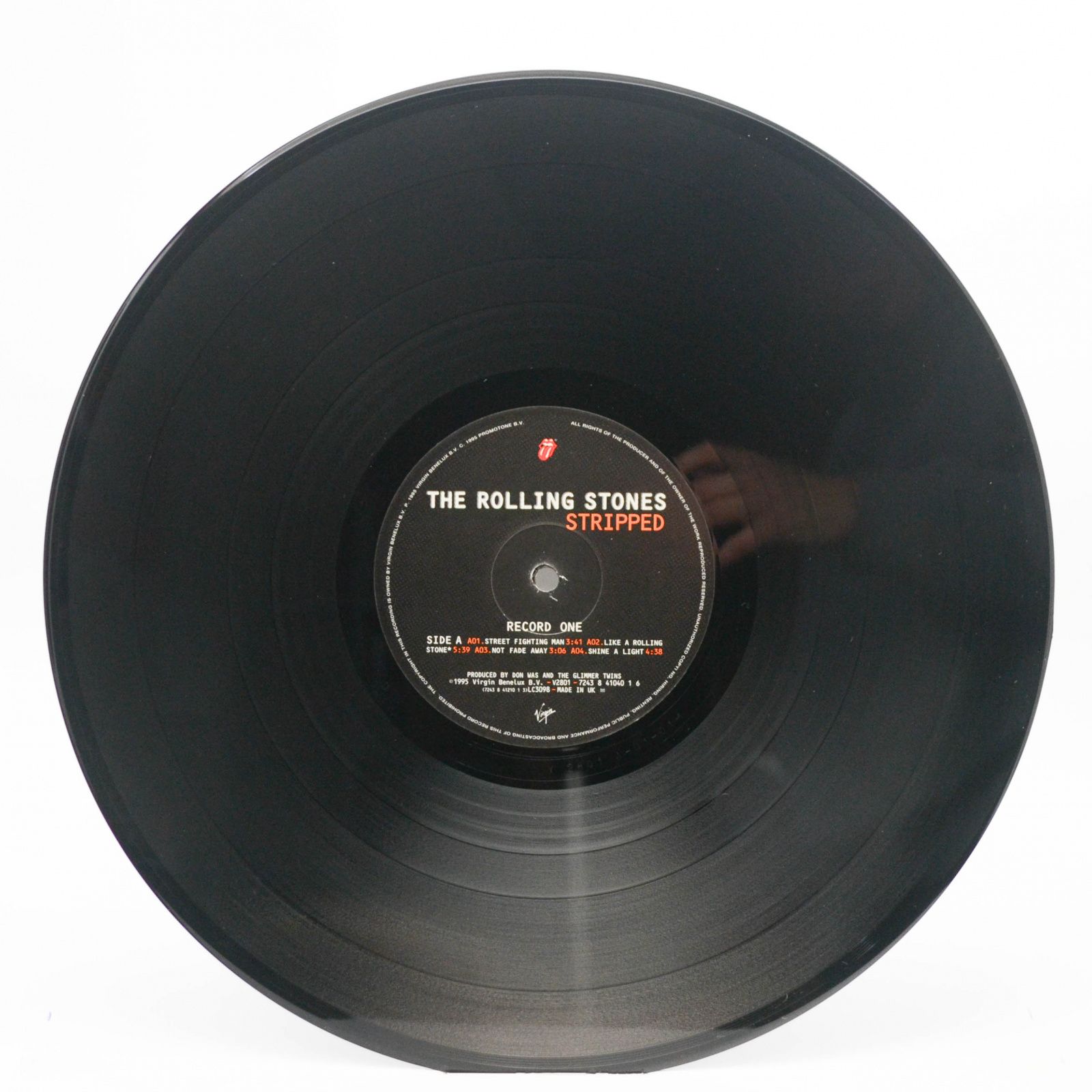 Rolling Stones — Stripped (2LP, 1-st, UK), 1995