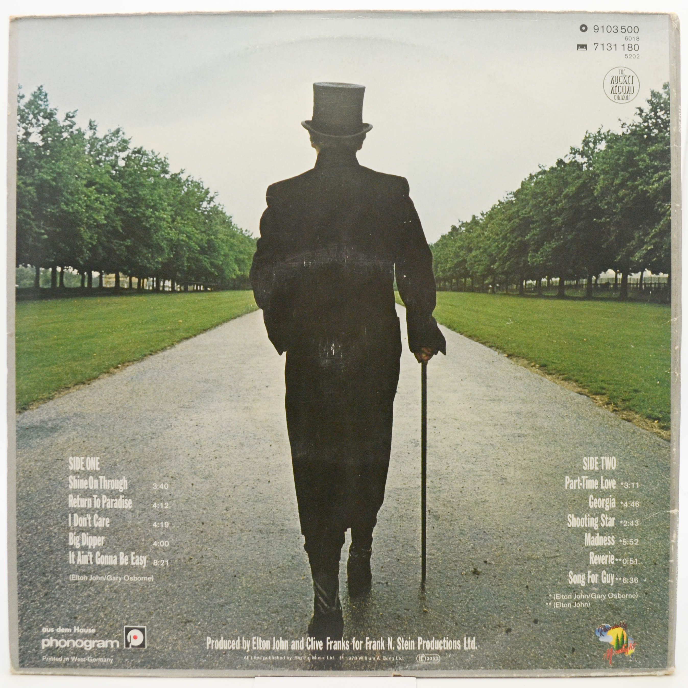 Elton John — A Single Man, 1978