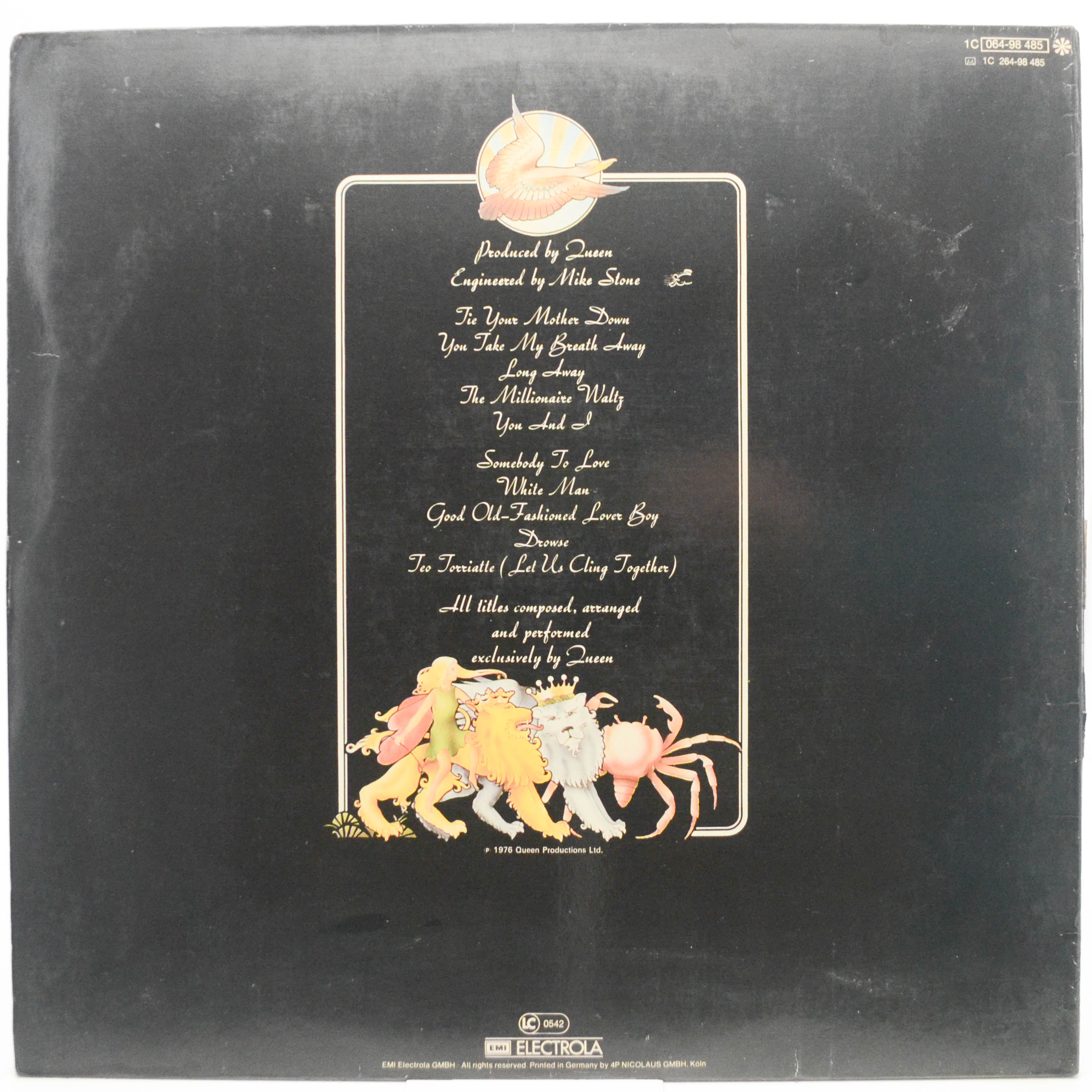 Queen — A Day At The Races, 1976