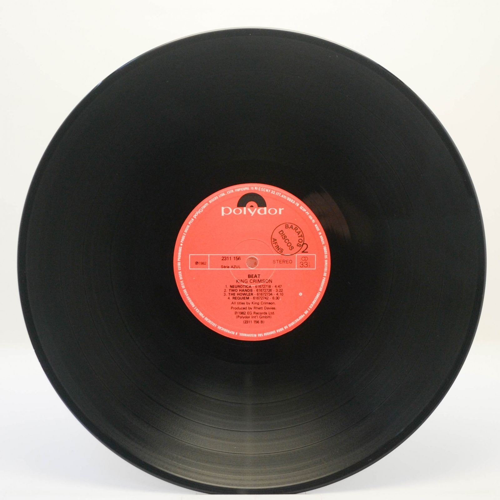 King Crimson — Beat, 1982