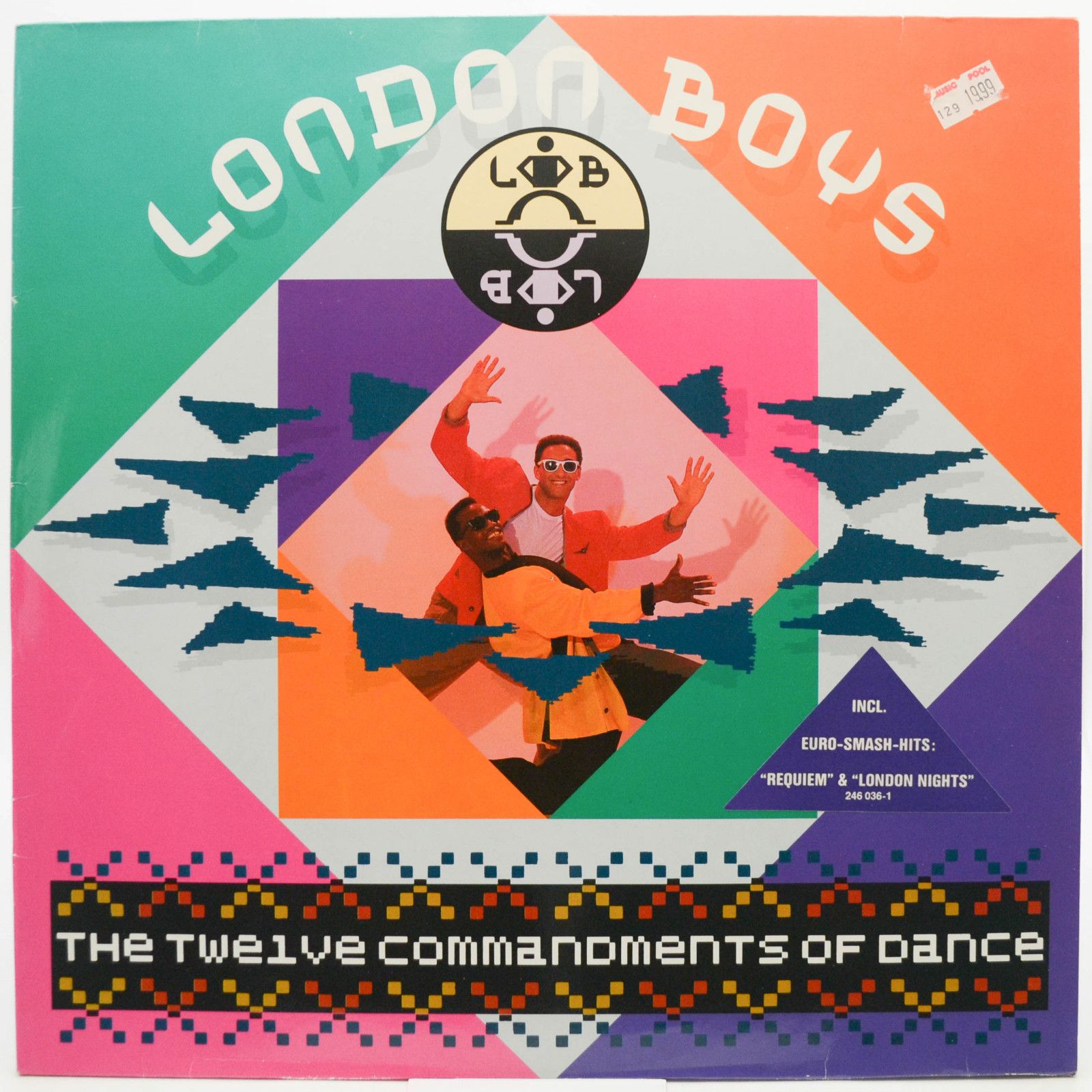 Виниловая пластинка London Boys — The Twelve Commandments Of Dance, 1989