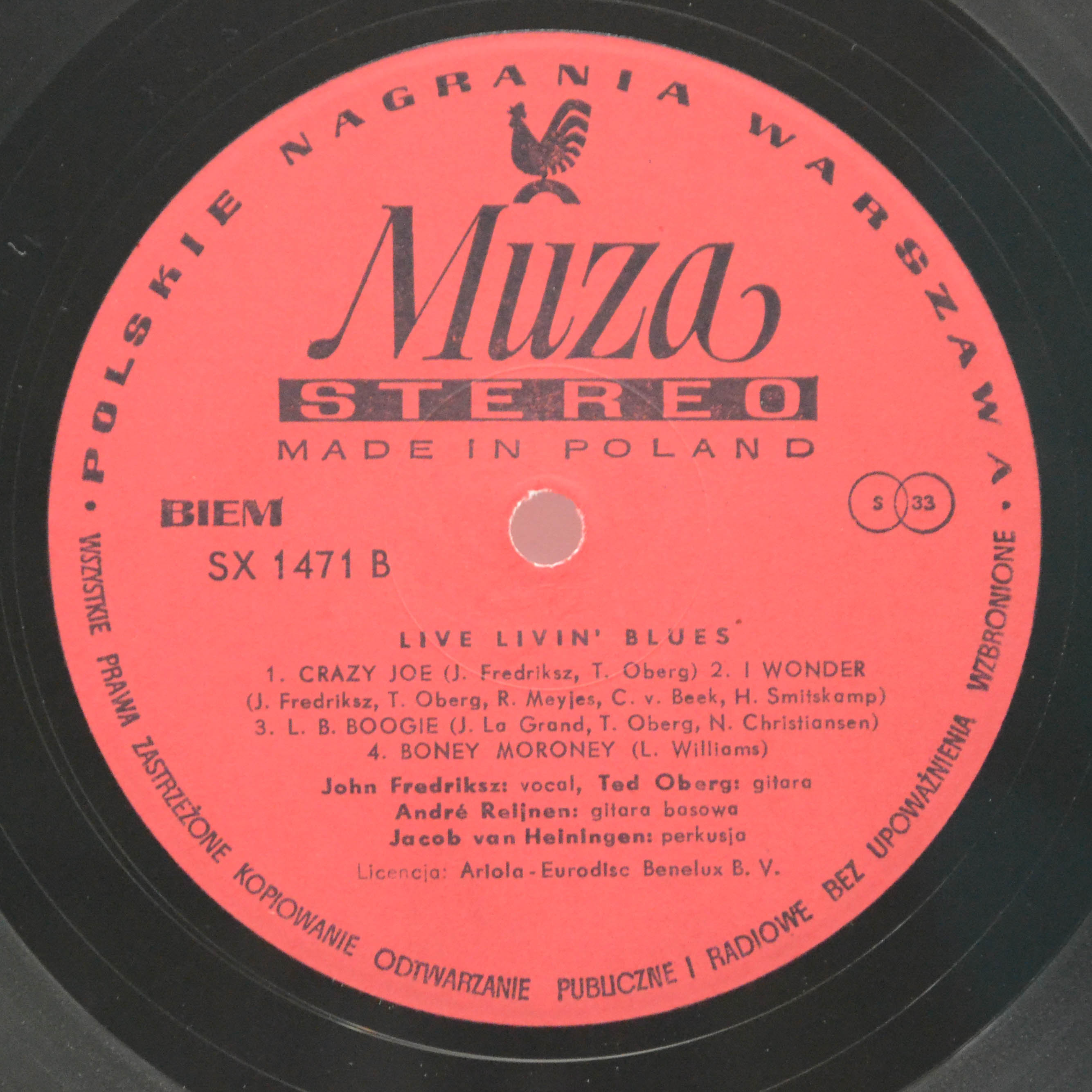 Livin' Blues — Live Livin' Blues, 1975