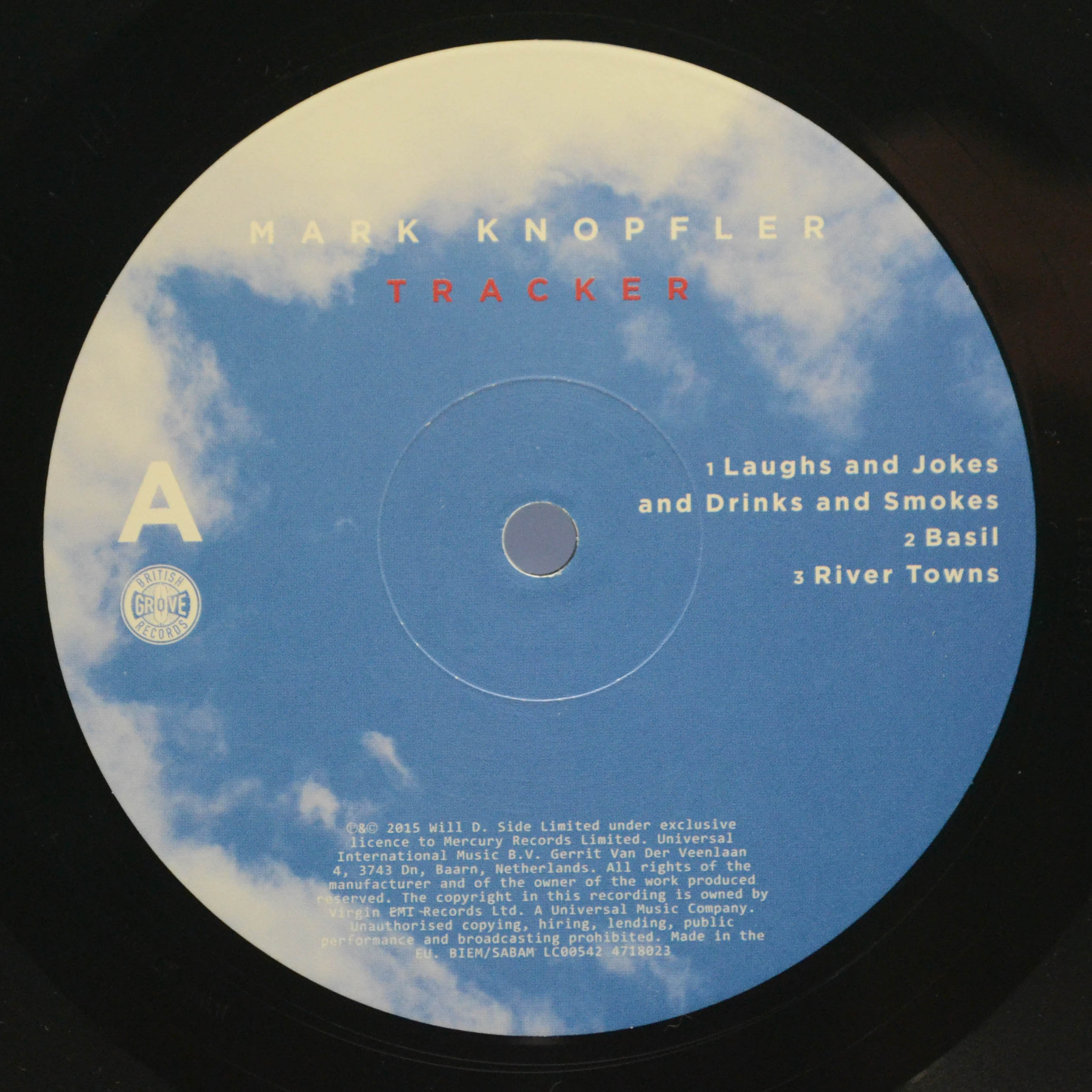 Mark Knopfler — Tracker (2LP), 2015