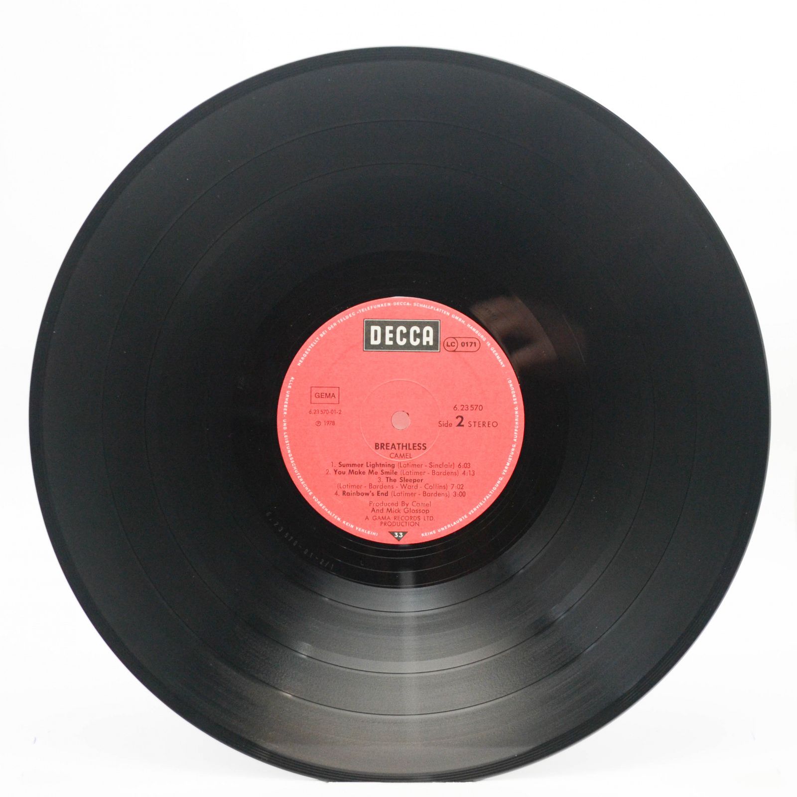 Camel — Breathless, 1978