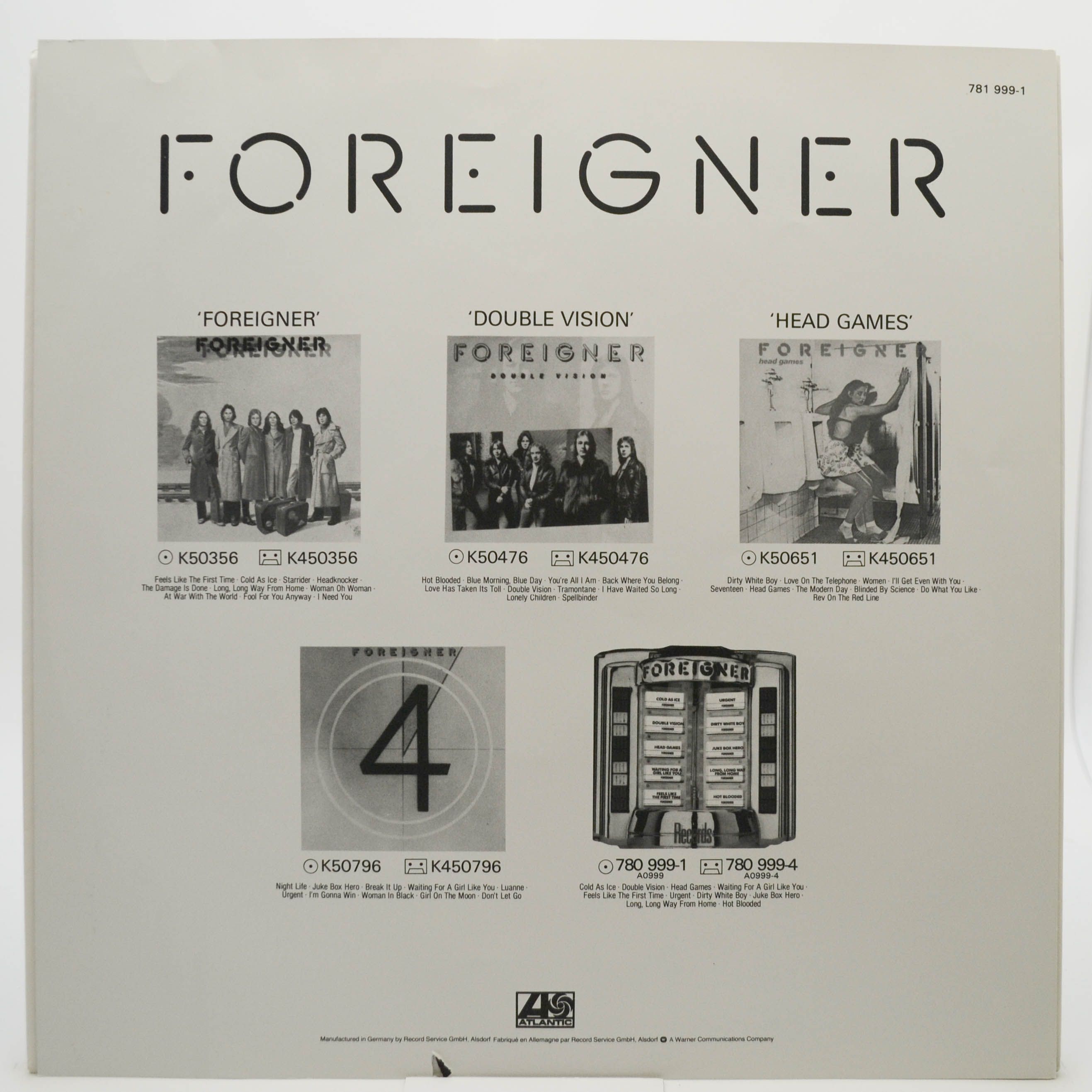 Foreigner — Agent Provocateur, 1984