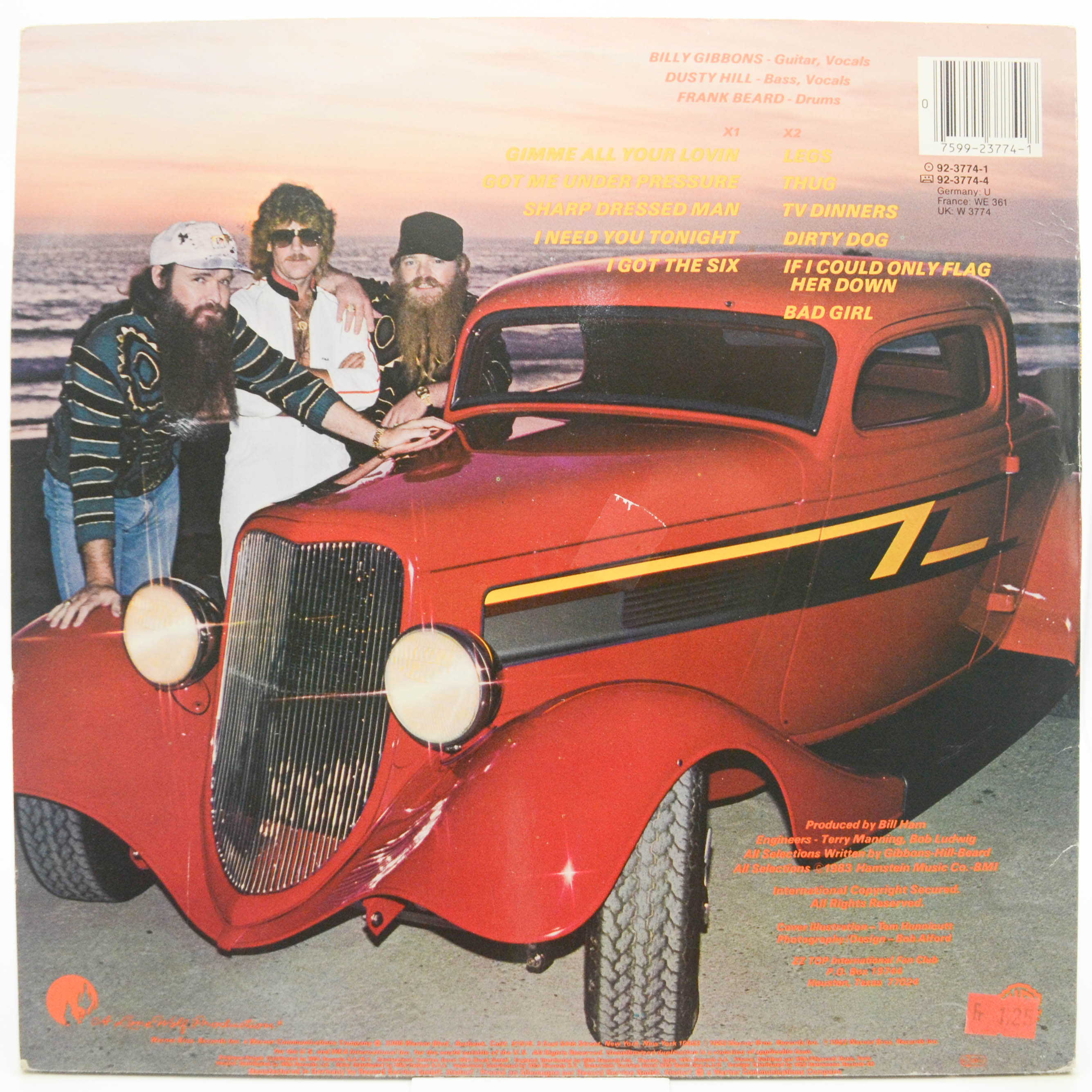 ZZ Top — Eliminator, 1983