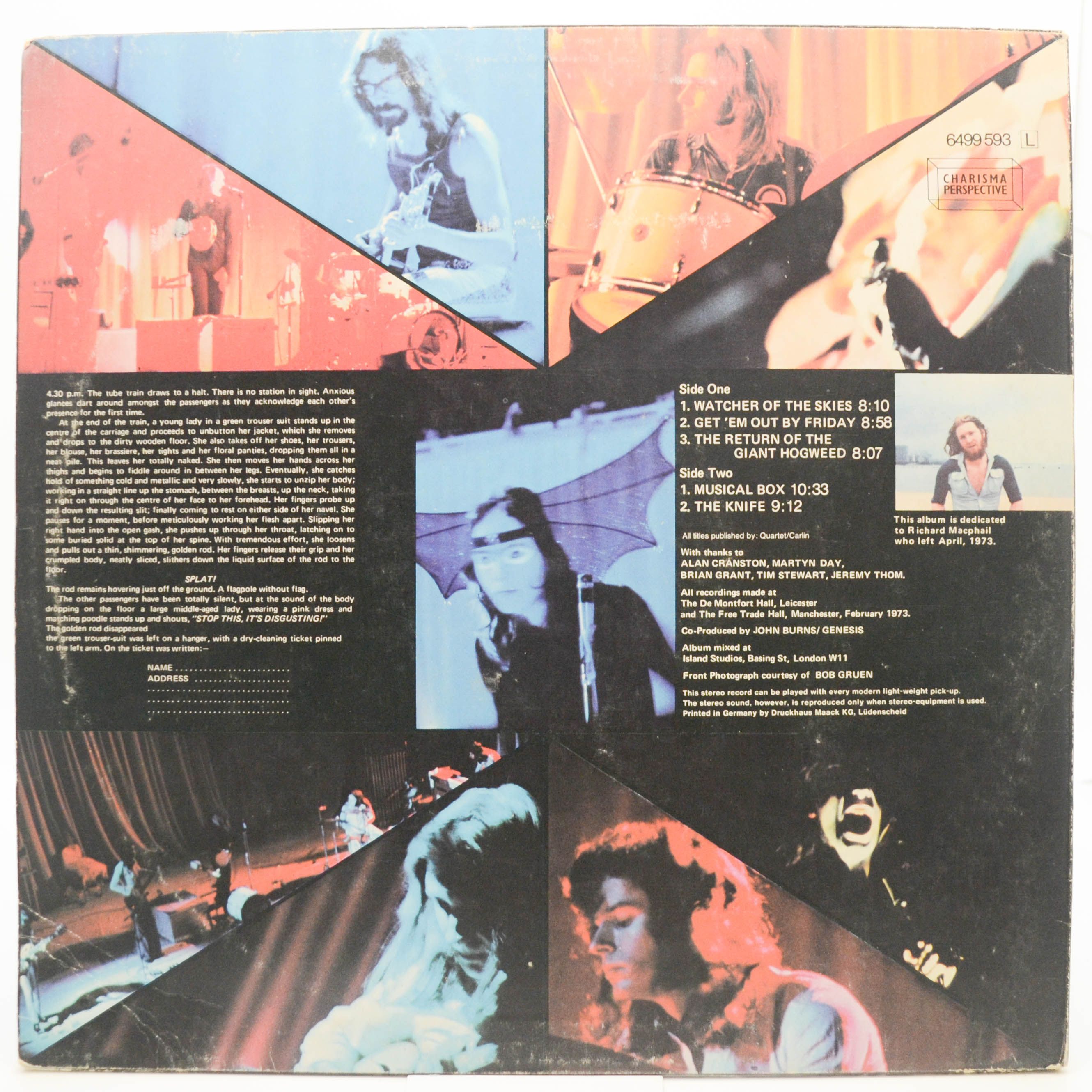 Genesis — Live, 1973