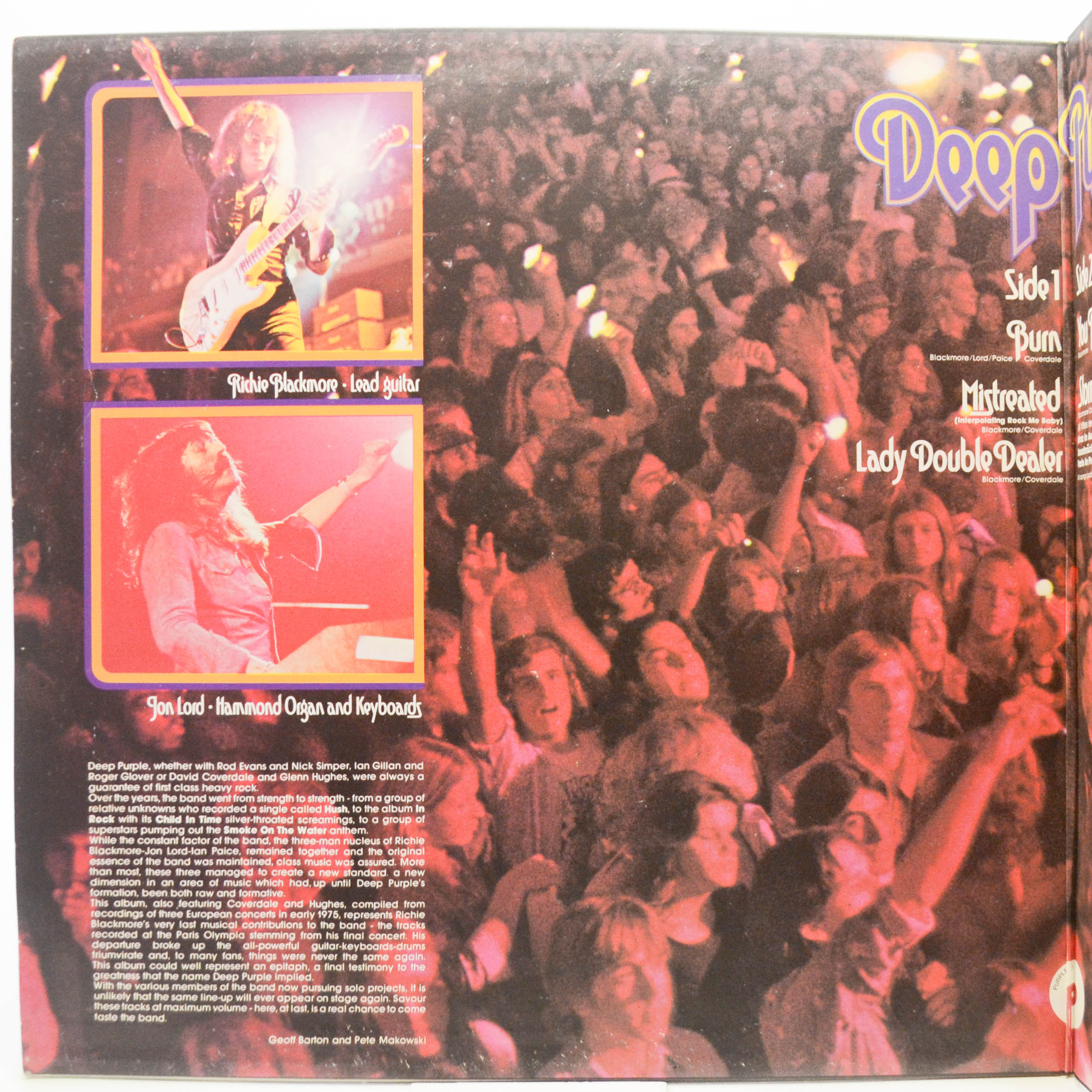 Deep Purple — Made In Europe, 1976