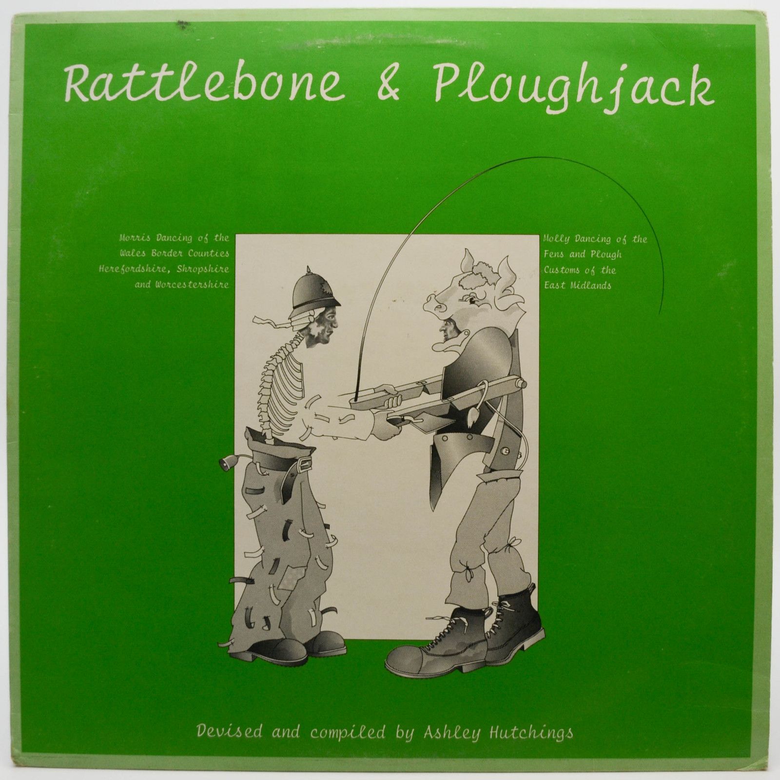 Виниловая пластинка Ashley Hutchings — Rattlebone & Ploughjack (1-st, UK), 1976